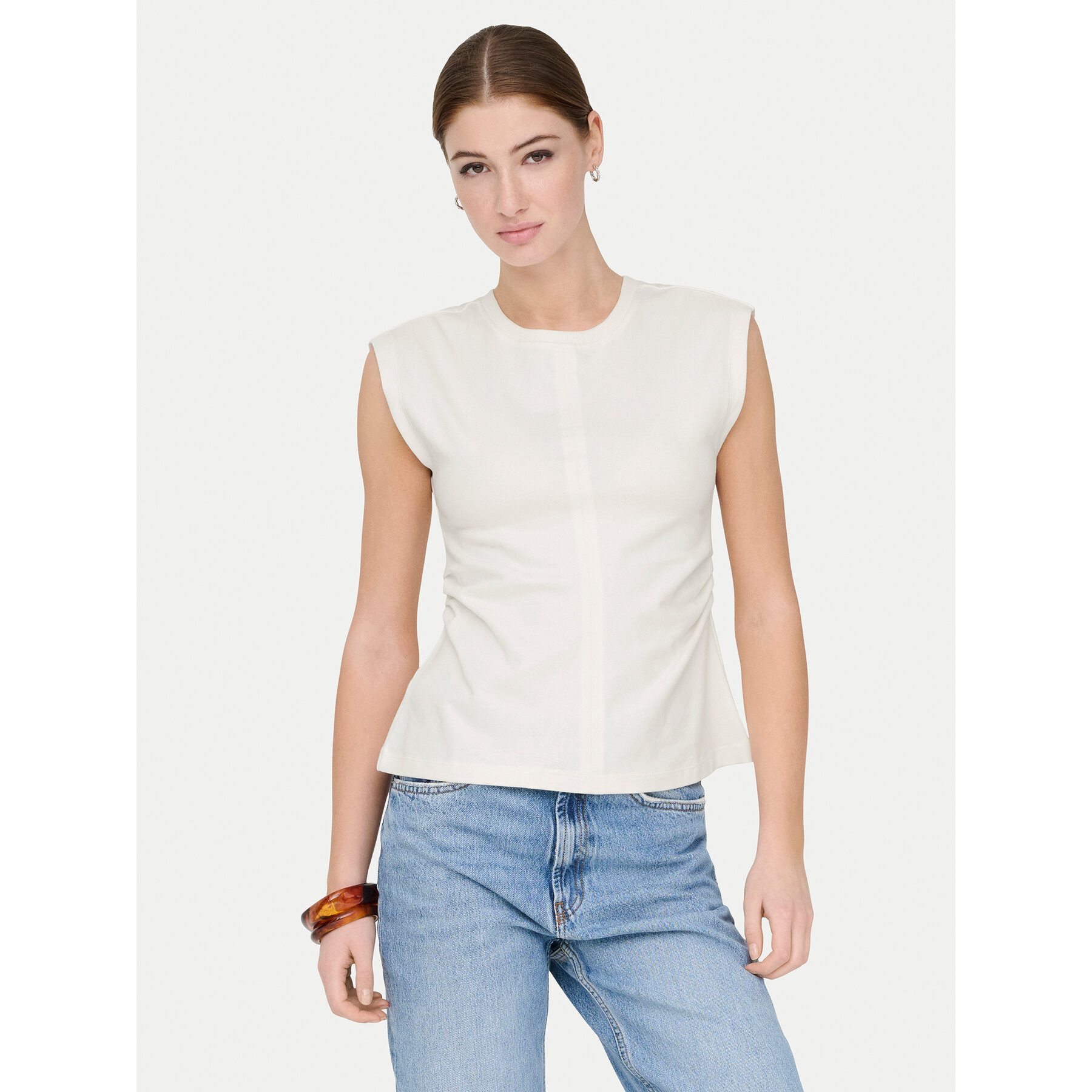ONLY T-shirt Marie 15372452 Bijela Regular Fit