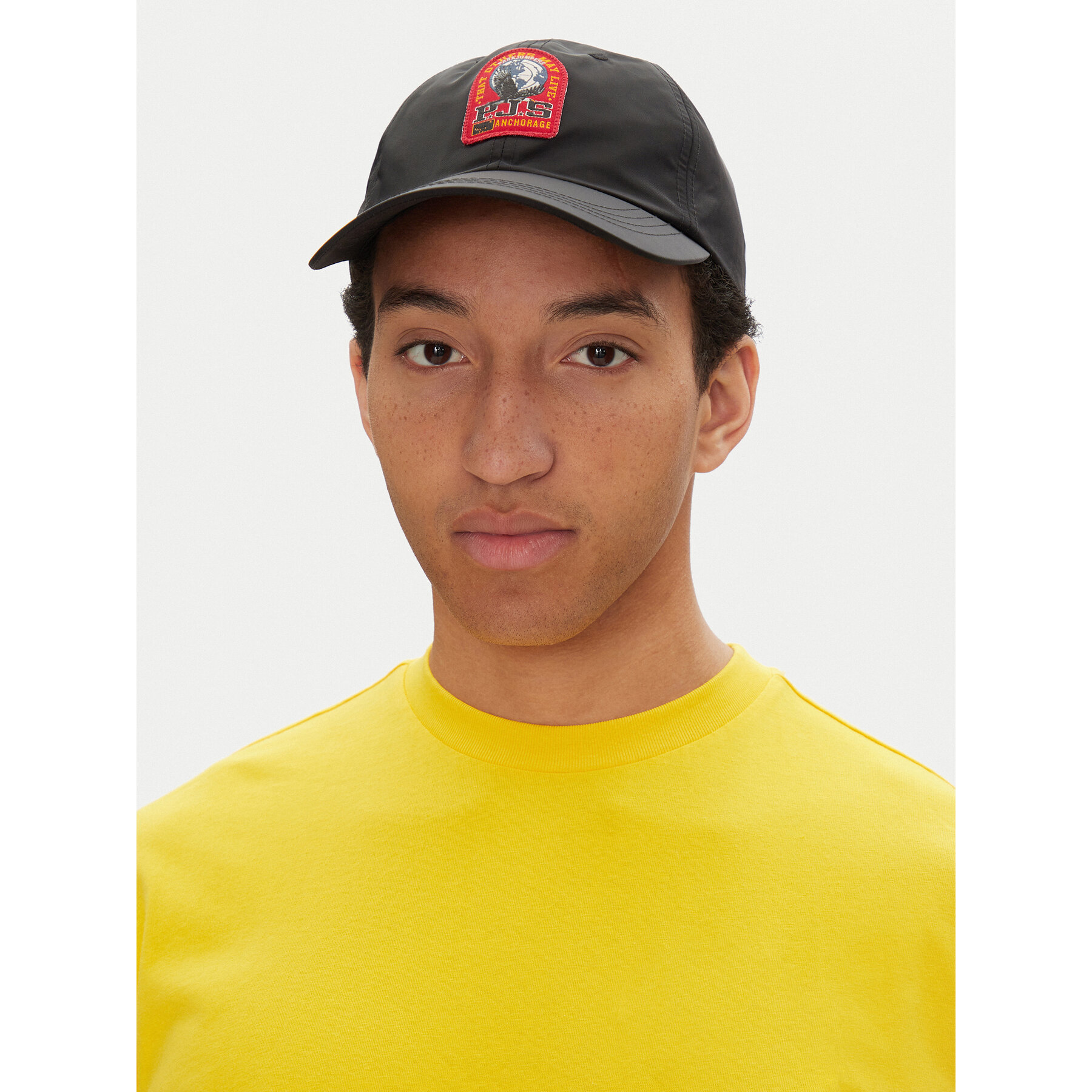 Baseball sapka Parajumpers Bravo 25SMPABCHA13 Fekete