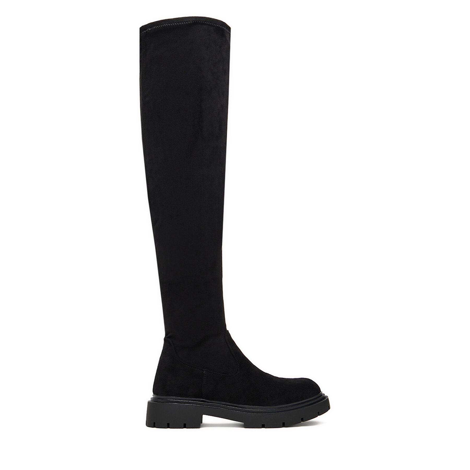 Cizme lungi muschetar DeeZee 13098-6 Negru