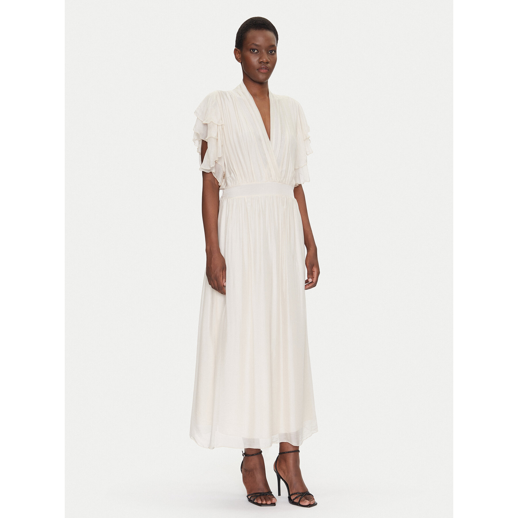 Dixie Sommerkleid A207W017A Beige Regular Fit