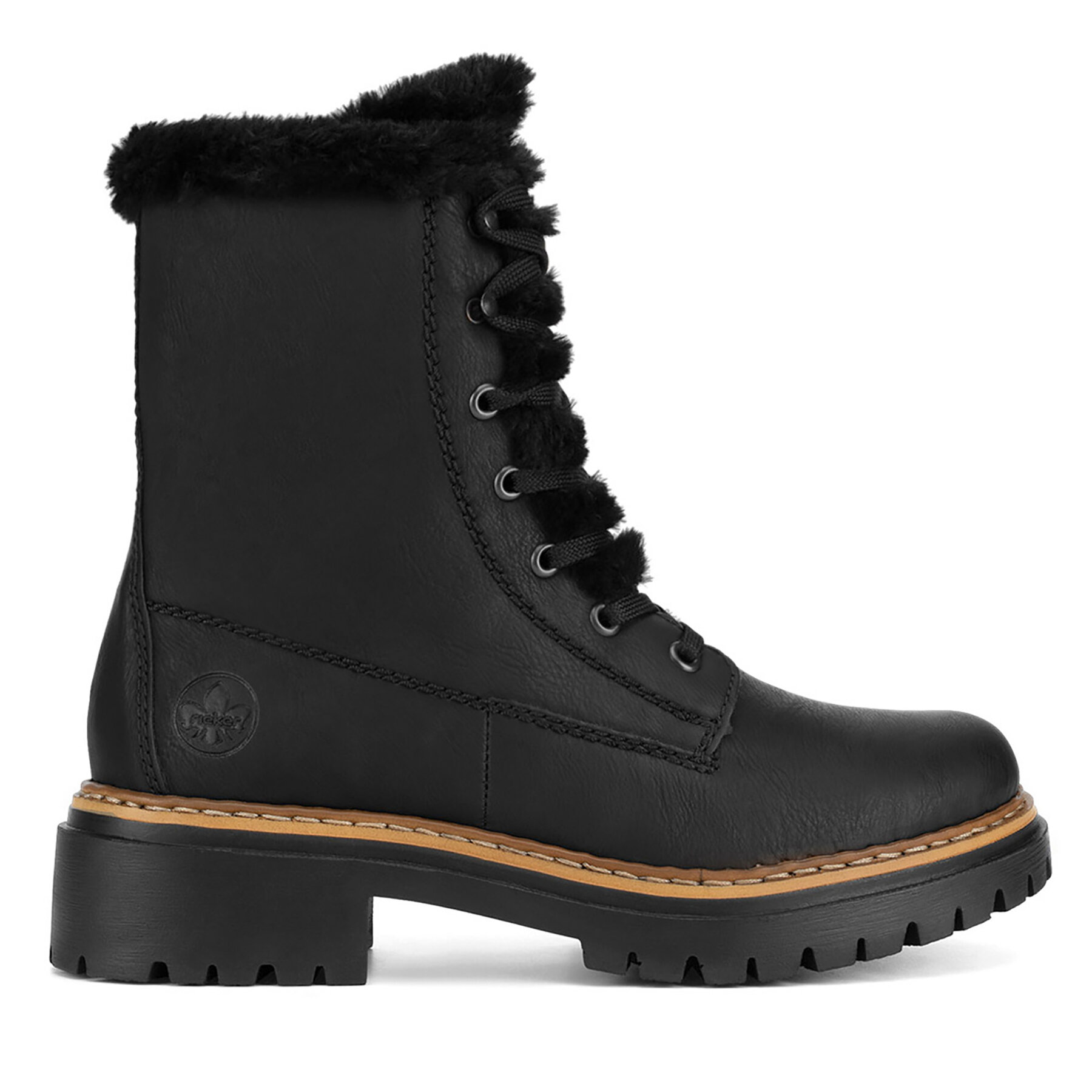 Polacchine Rieker 72625-00 Nero