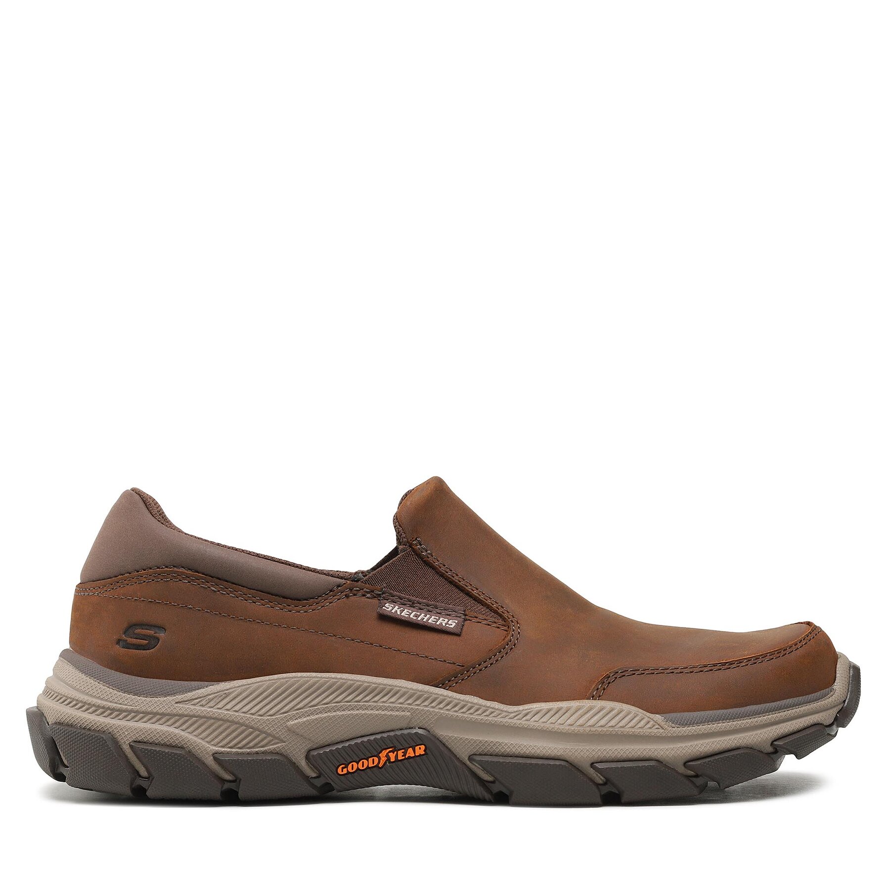 Poltopánky Skechers Calum 204480/CDB Hnedá