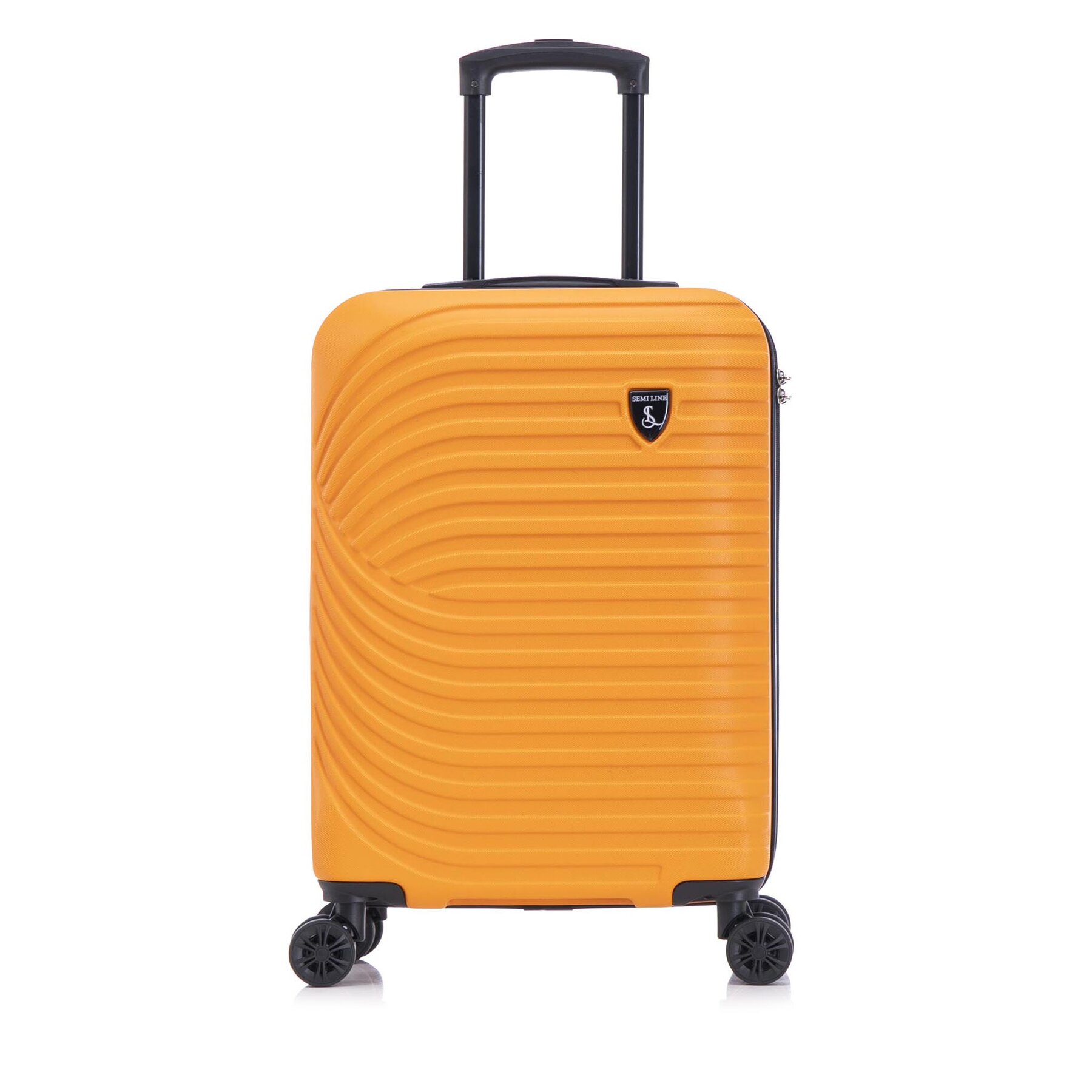 Valigia da cabina Semi Line T5863-1 Arancione, Taglia 00, taglia : 00