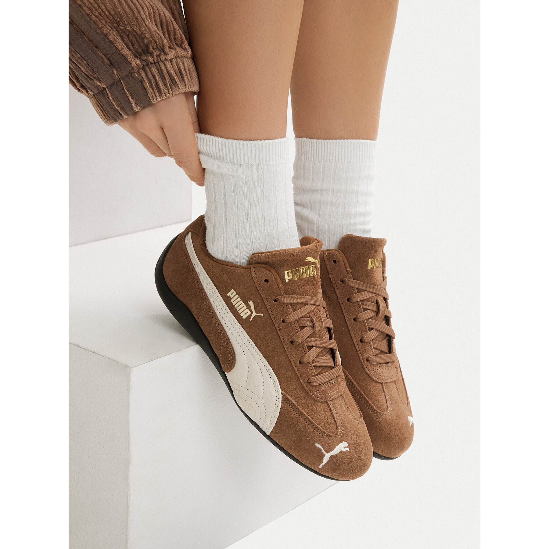 Сникърси Puma 398846 31 Кафяв