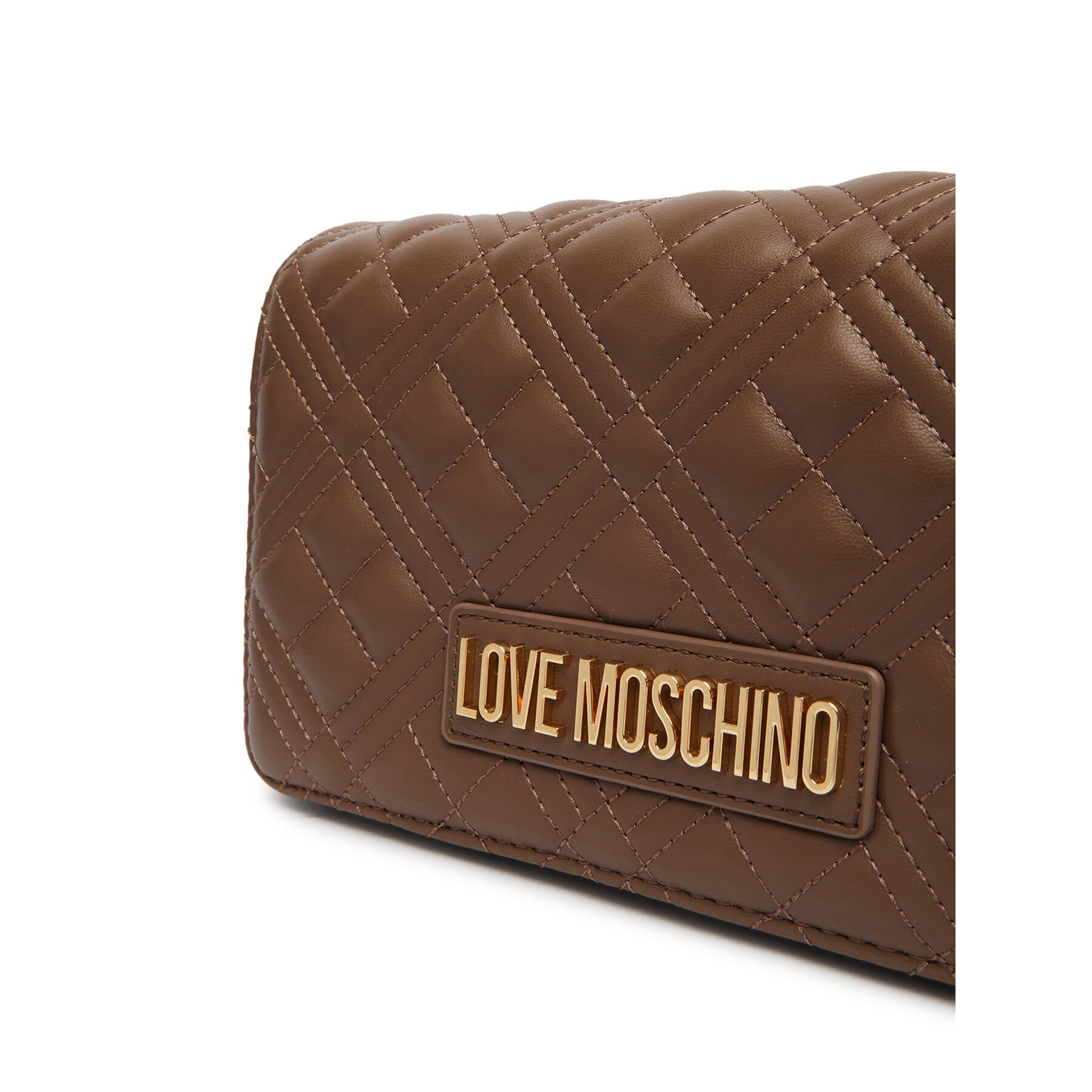 Geantă LOVE MOSCHINO JC4079PP0PLA0203 Maro