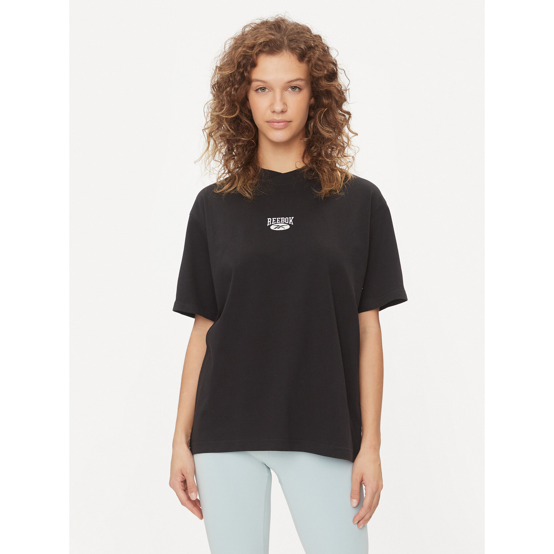 Reebok T-Shirt Classics IL4642 Μαύρο Relaxed Fit