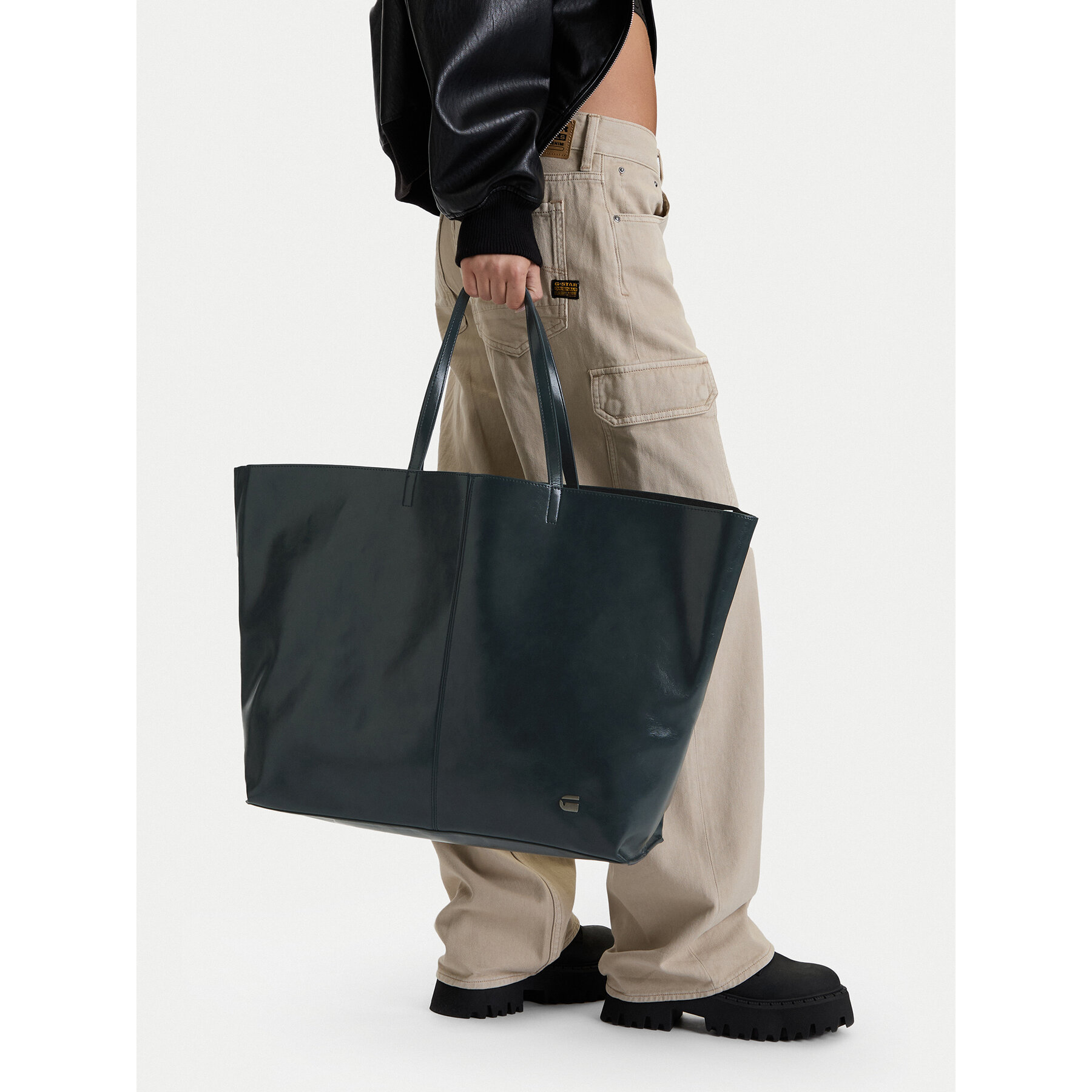 Ročna torba G-Star Raw CEO-LILA-LDA8145 Mornarsko modra