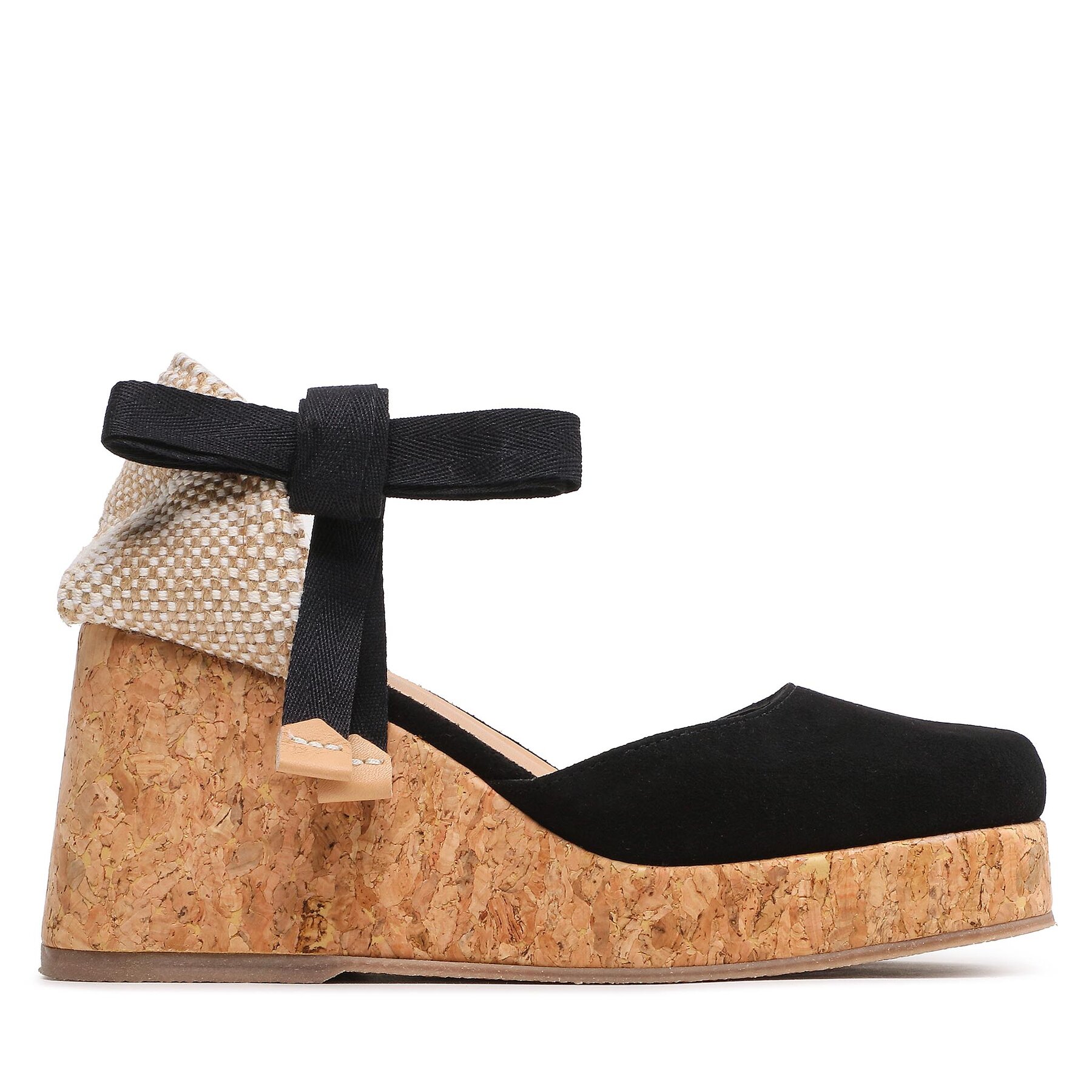 Alpargatas Castañer Tina Cork/007 023075-100 Negro