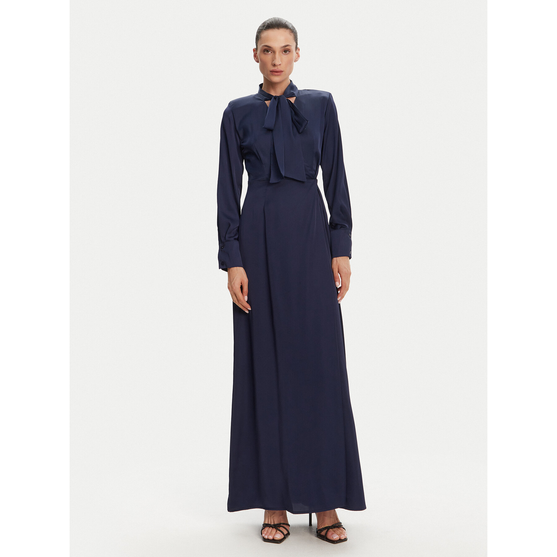 Silvian Heach Abendkleid GPP25451VE Dunkelblau Regular Fit