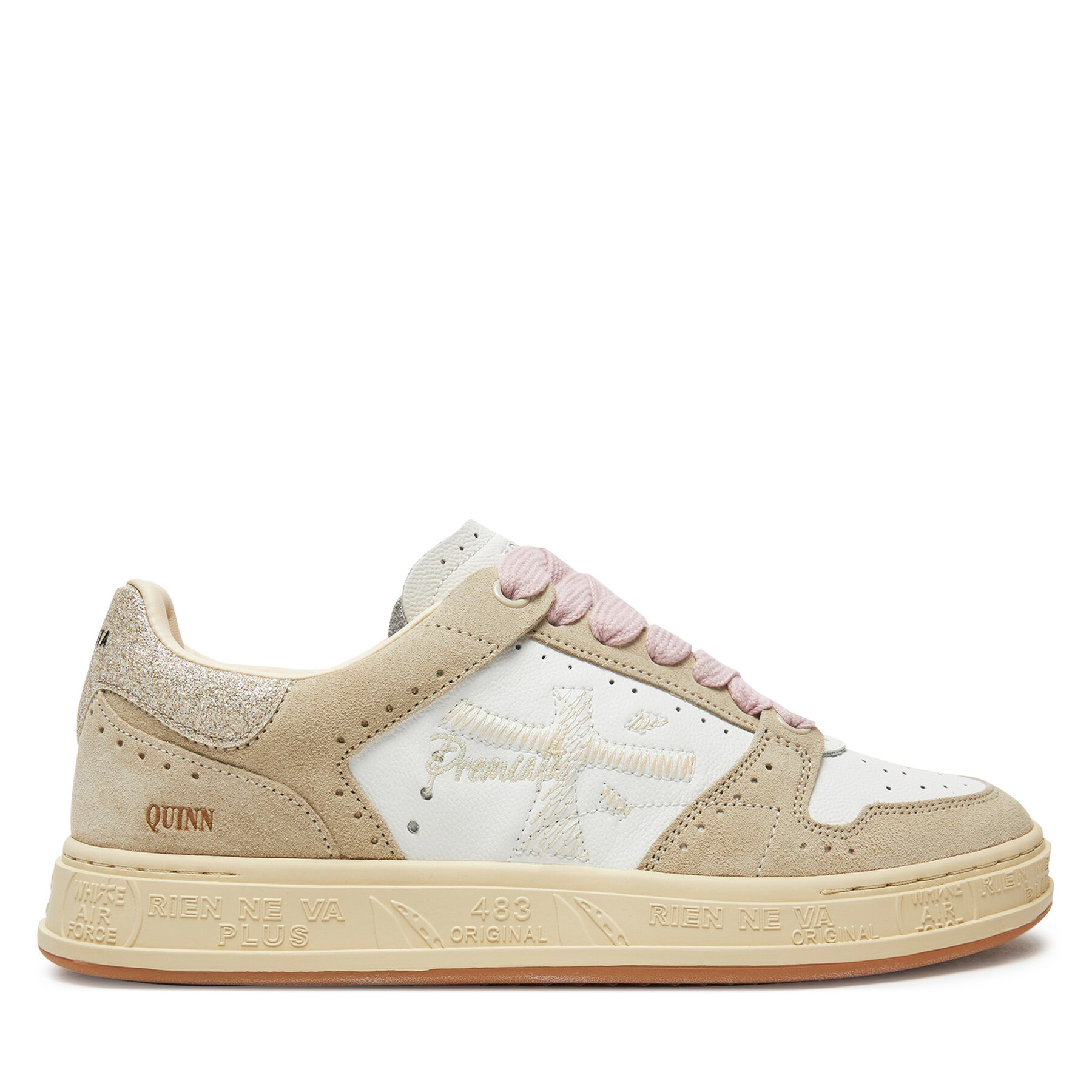 Dámske Sneakersy Premiata, Rozmer: 35, Béžová, Quinnd 6951