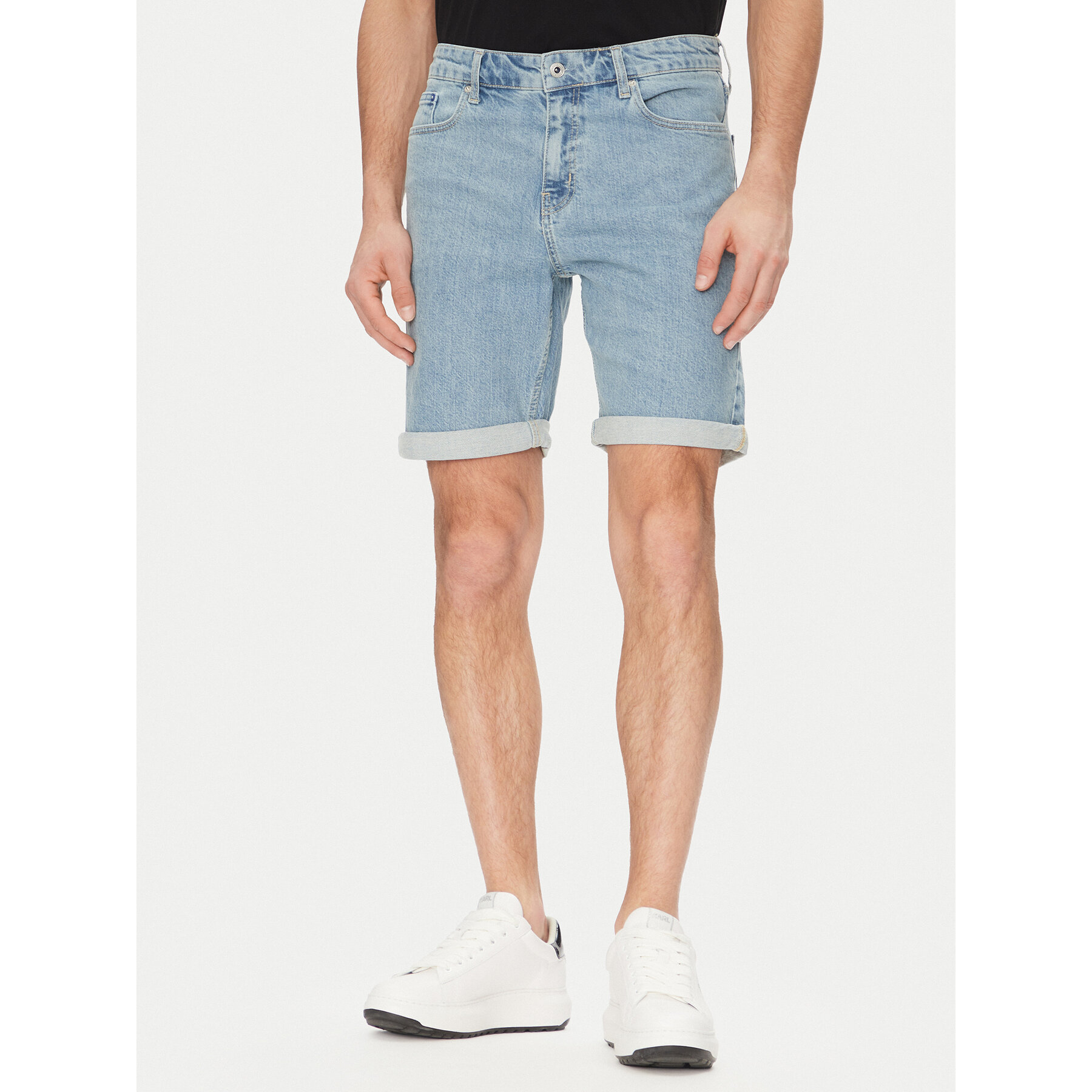 Karl Lagerfeld Jeans Jeansshorts A2M10129 Blau Slim Fit