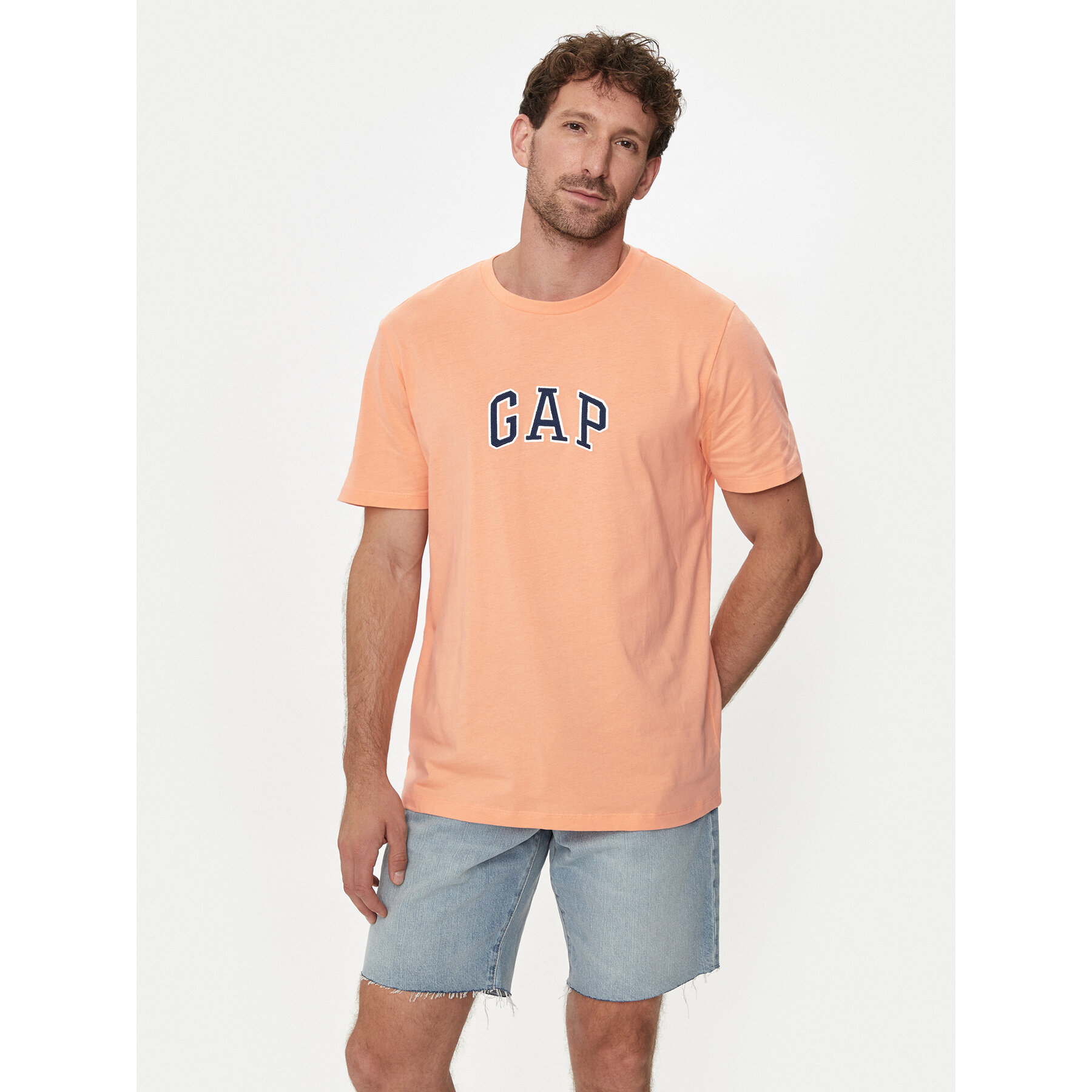 Gap Póló 570044-06 Narancssárga Regular Fit