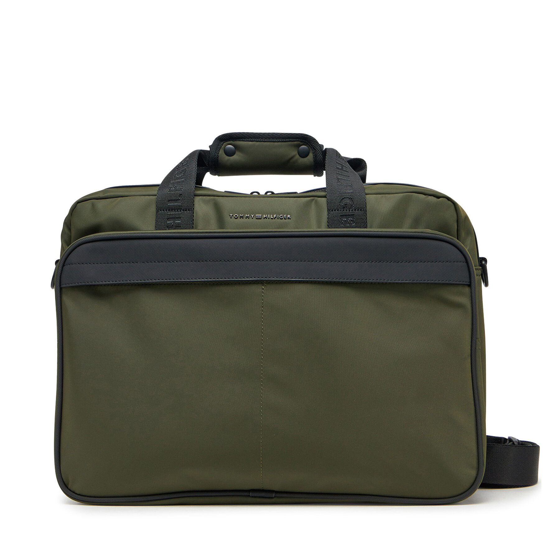 Taška na laptop Tommy Hilfiger Th Repreve Computer Bag AM0AM13186 Kaki