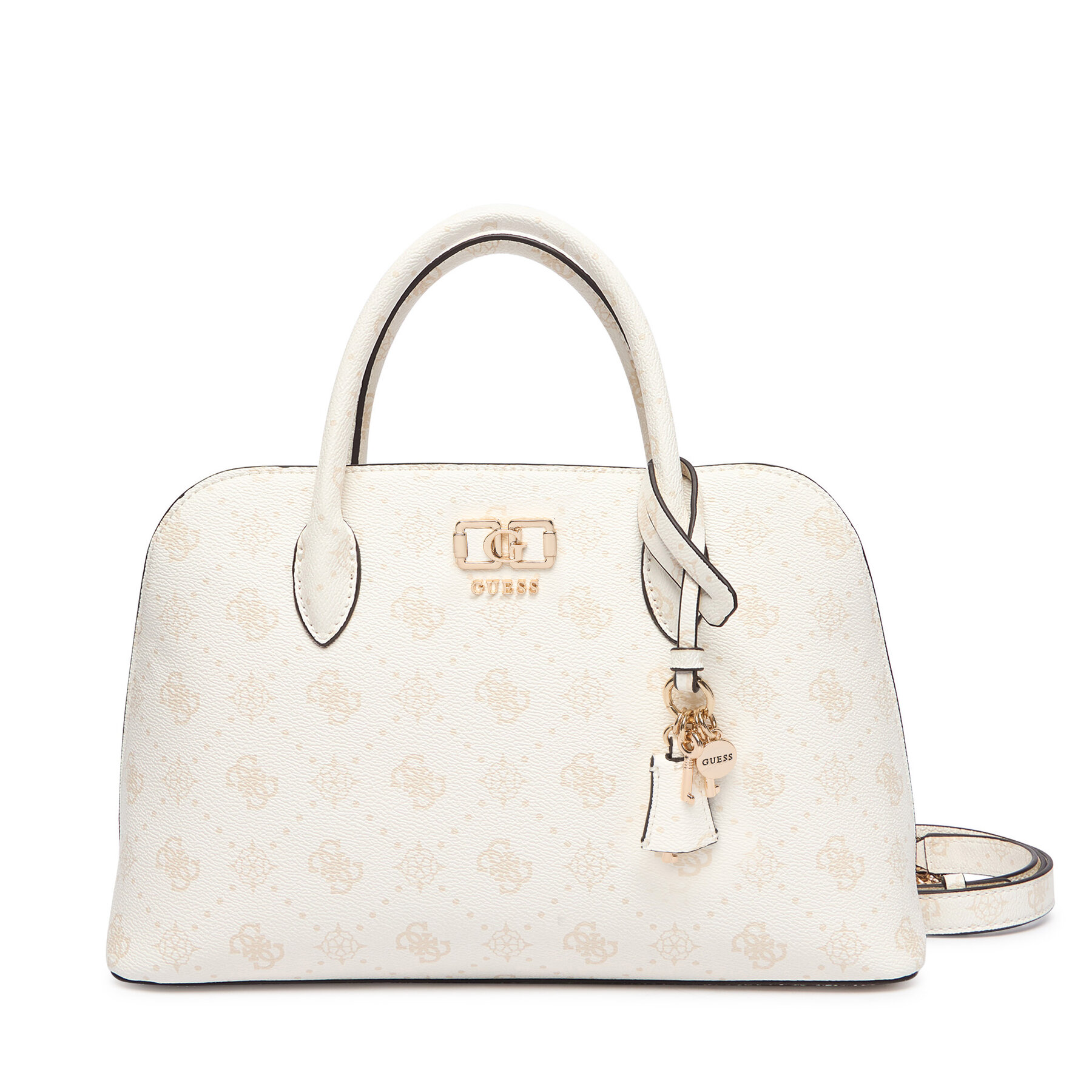 Borsetta Guess Emelie Logo HWGP99 28060 Bianco