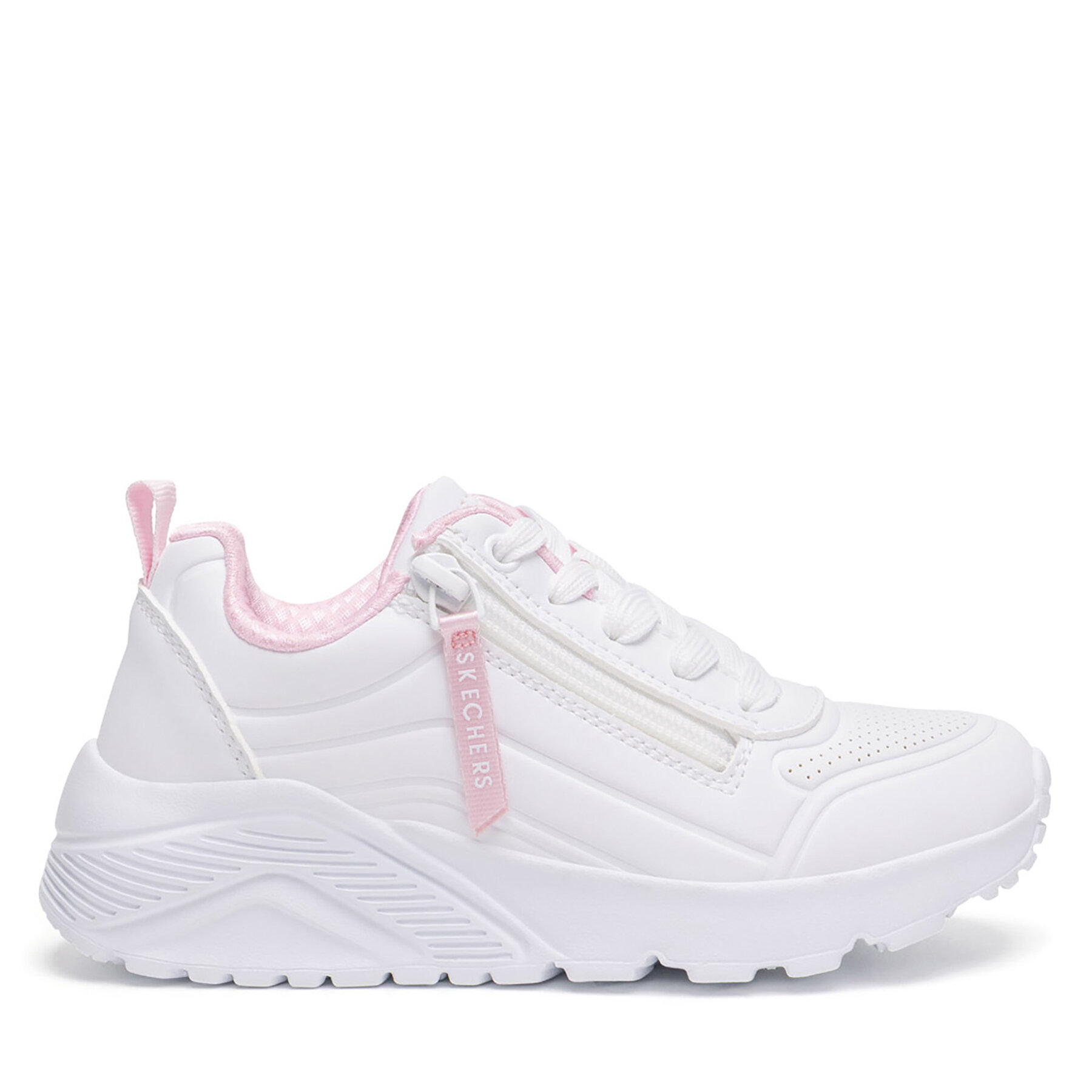 Sneakersy Skechers UNO LITE 310387L WHT Biela