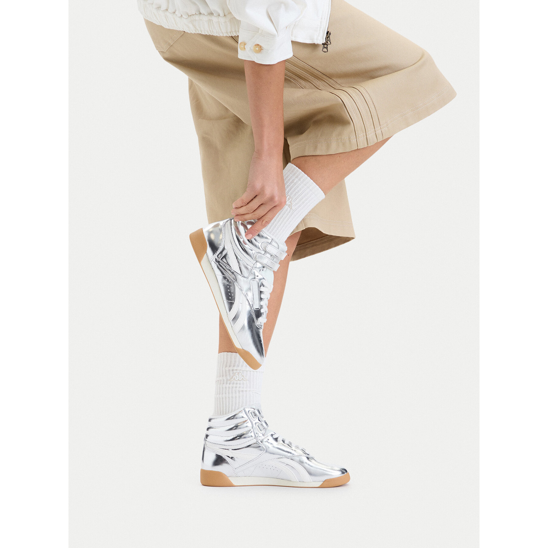 Sneakers Reebok EO-F/S HI 100272227 Argintiu