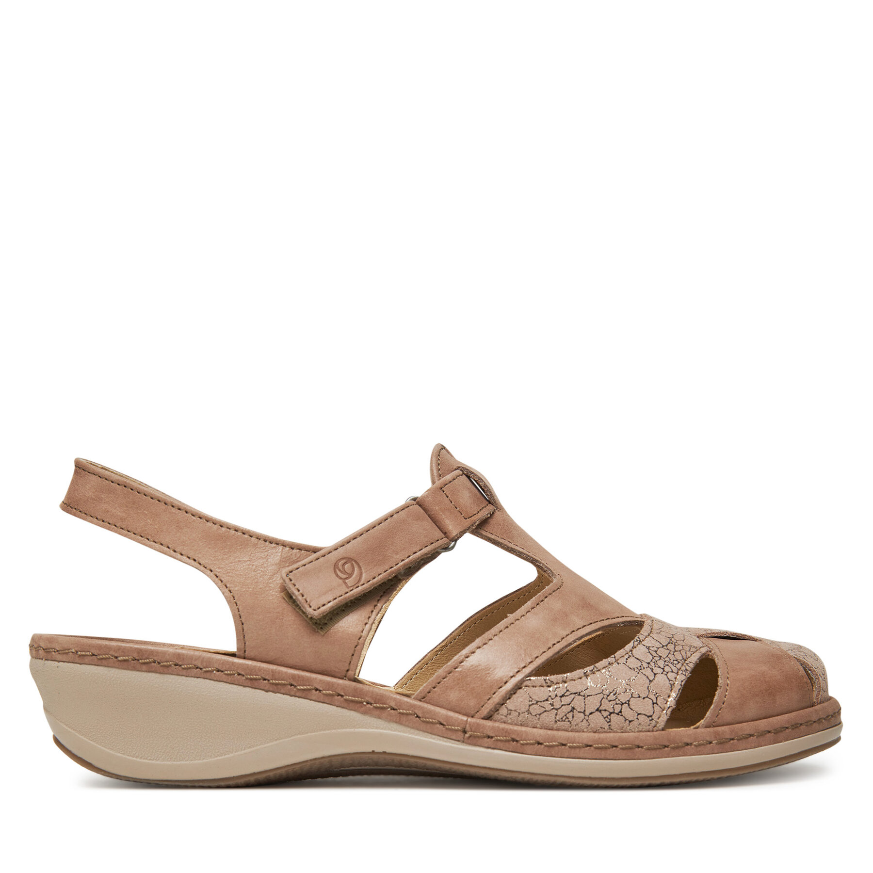 Donna Sandali Suave, Taglia 38, Marrone, 720140-08, taglia : 38
