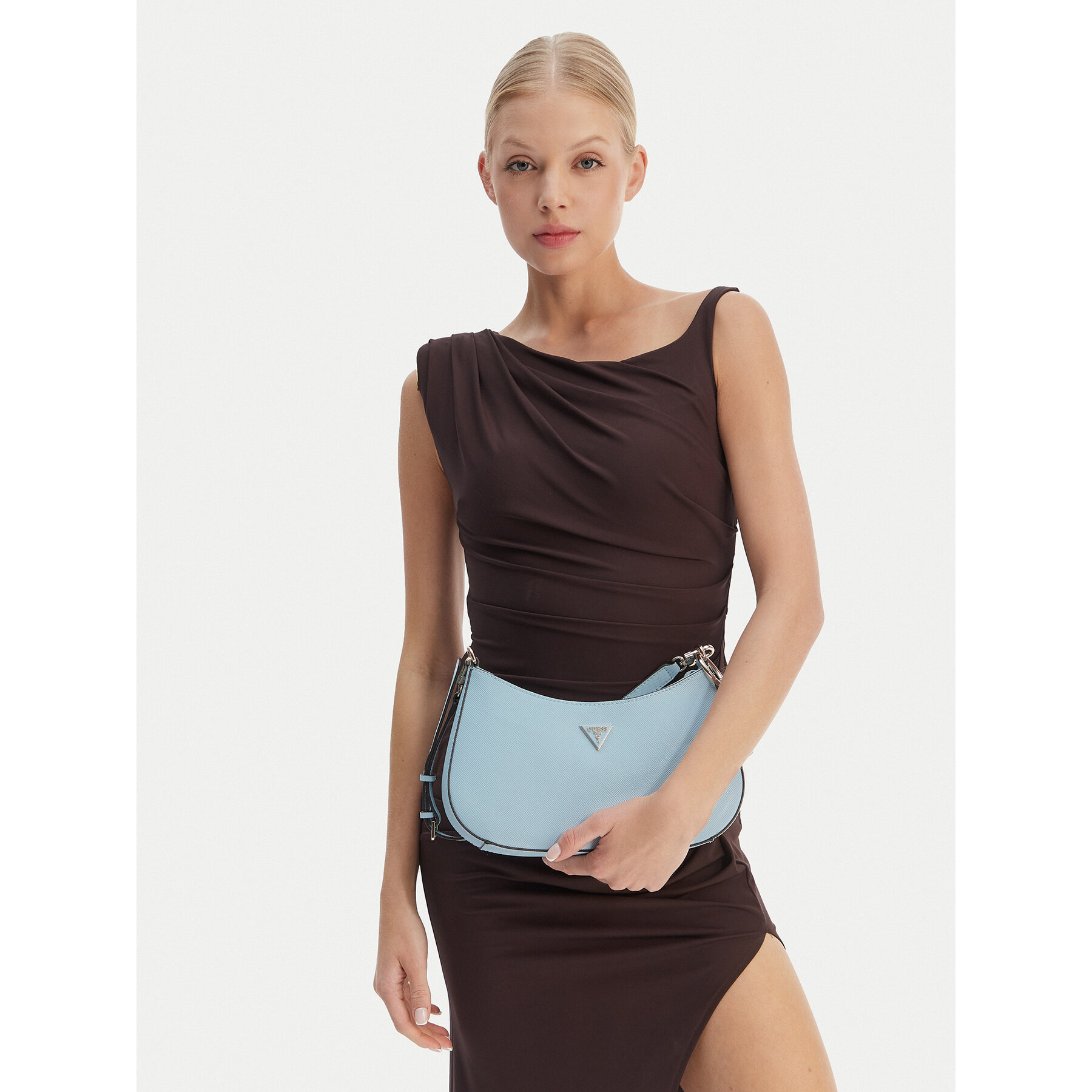 Geantă Guess NoelleII HWZG96 72180 Albastru