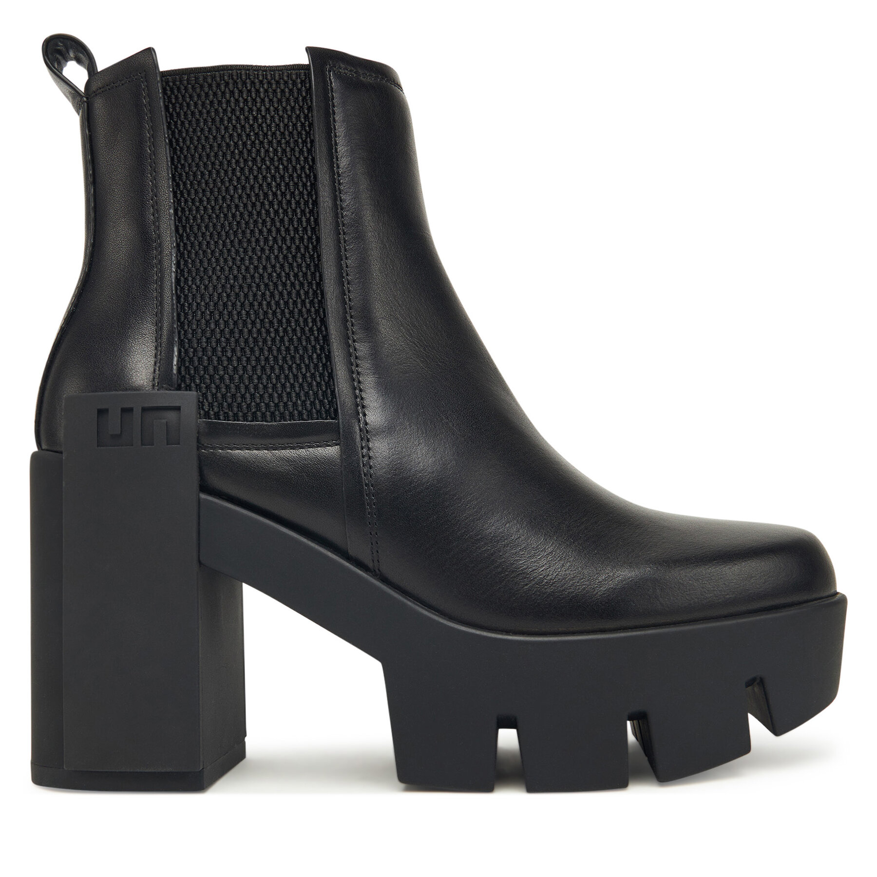 Bokacsizma United Nude Grip Chelsea Mid IV 109590116 Fekete
