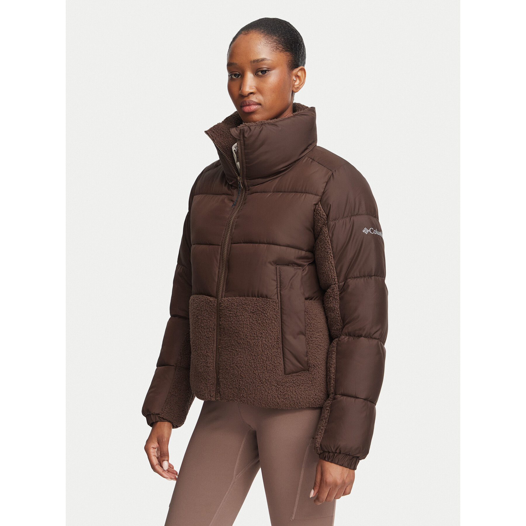 Columbia Winterjacke Leadbetter Point™ II 2085602 Dunkelbraun Regular Fit