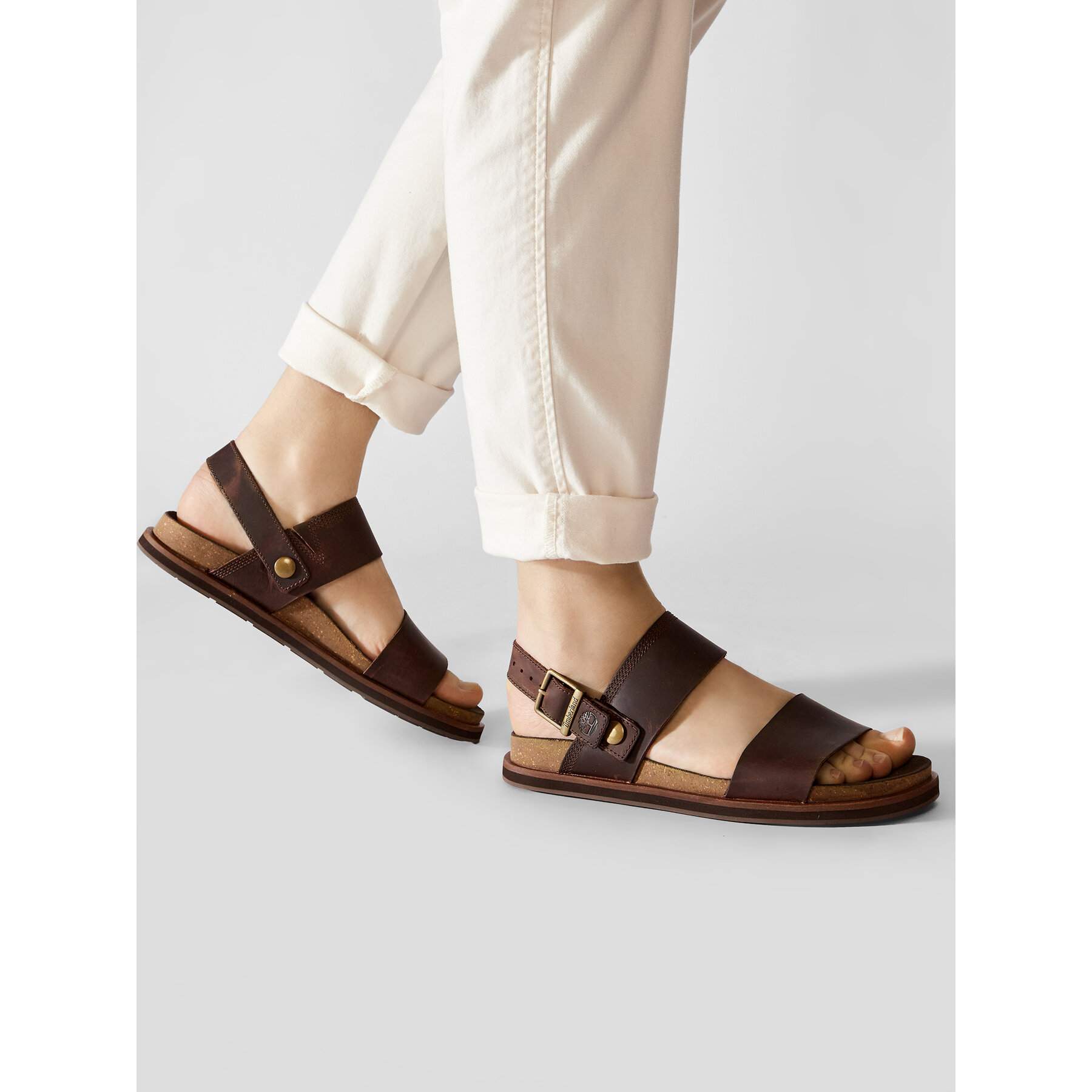 Sandali Timberland Amalfi Vibes 2Band Sandal TB0A419HV131 Rjava