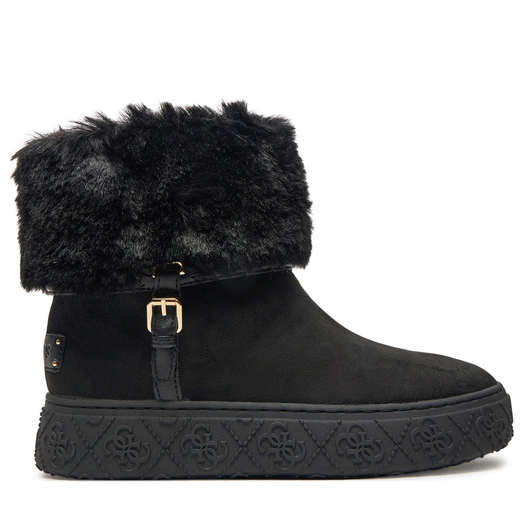 Botines Guess Uncie FLFUNC ESU10 Negro