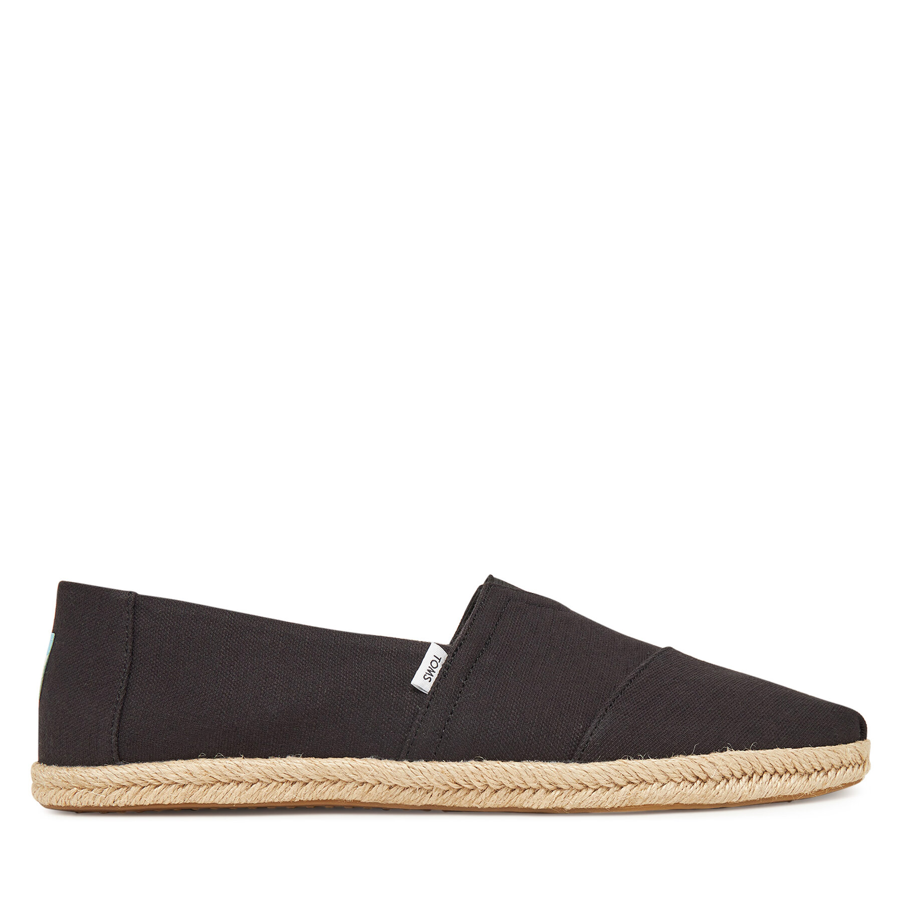 Férfi Espadrilles Toms, Méret: 42, Fekete, Alpargata Rope 10019894