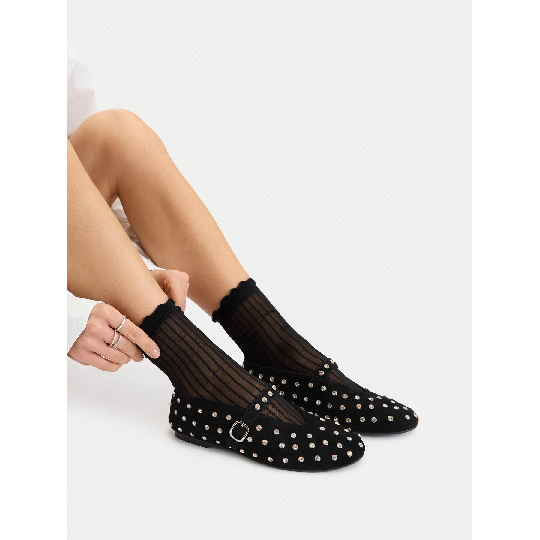Balerinke Eva Minge EO-NALA-249060-51 Crna