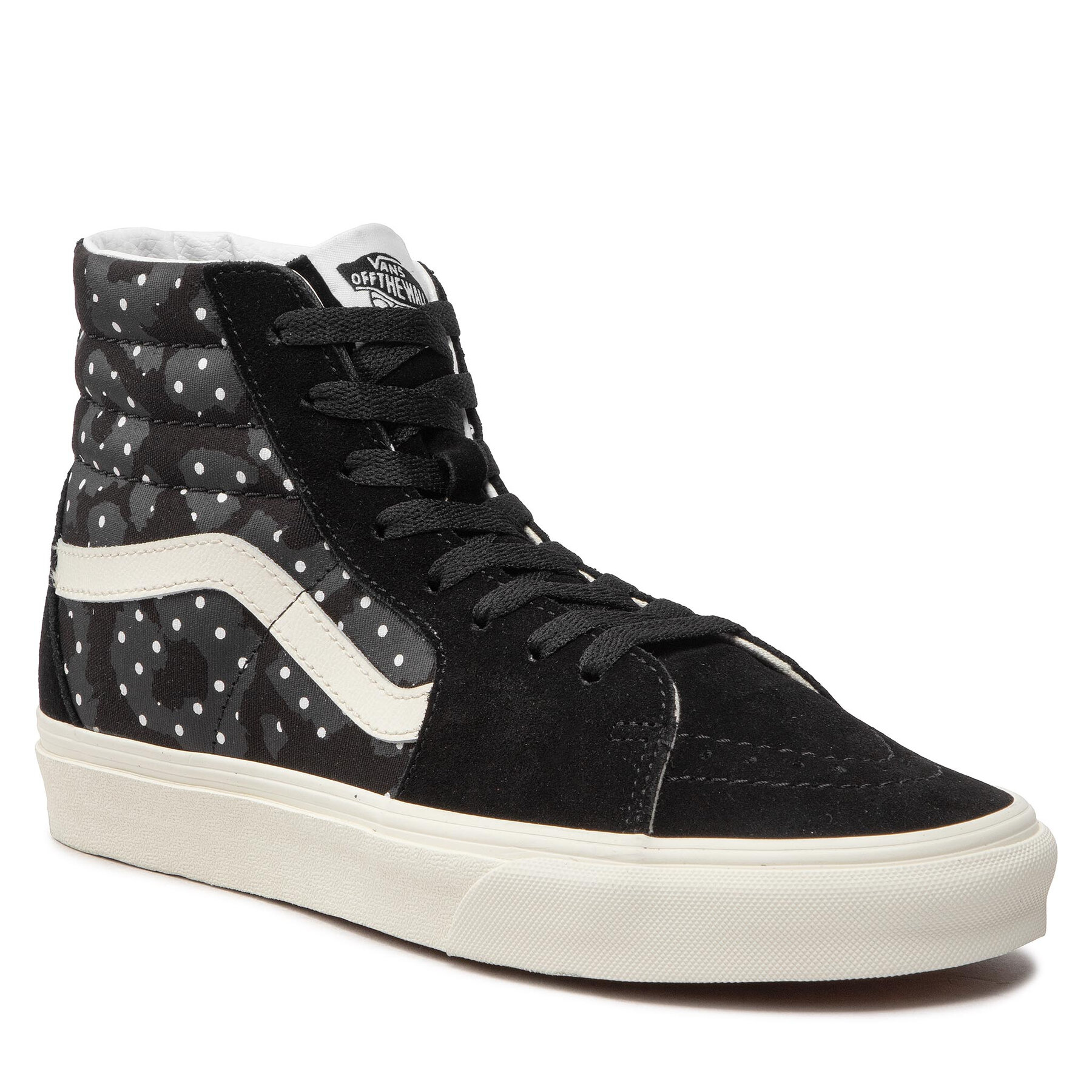 Sneakers Vans Sk8-Hi VN0A7Q5NY281 Leopard Polkadot Black/Wh Black/Wh imagine 2022 reducere
