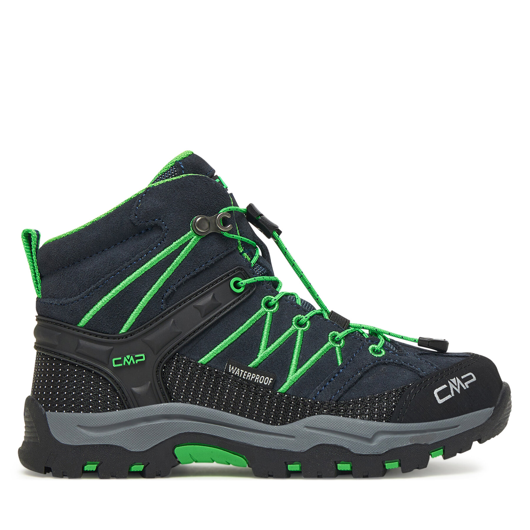 Trekingová obuv CMP Kids Rigel Mid Trekking Shoes Wp 3Q12944K Tmavomodrá
