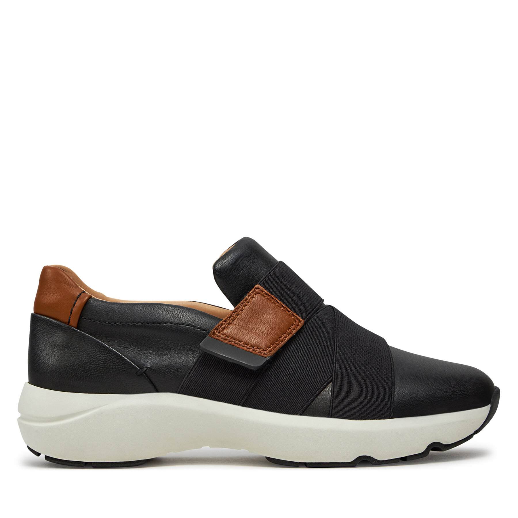 Damen Sneakers Clarks, Schuhgröße 40, Schwarz, Tivoli Strap 26177648