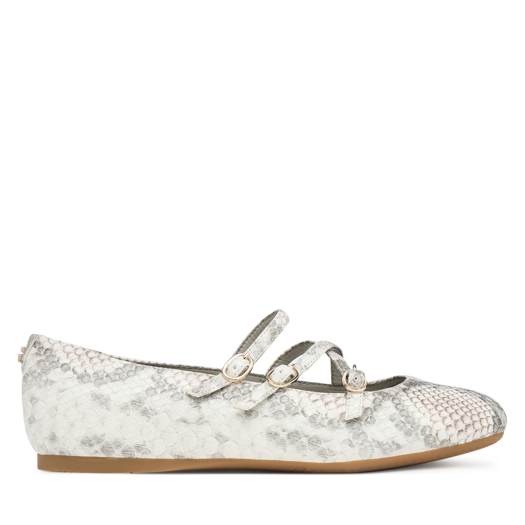 Baleríny Guess FLTKAL PEL02 Šedá