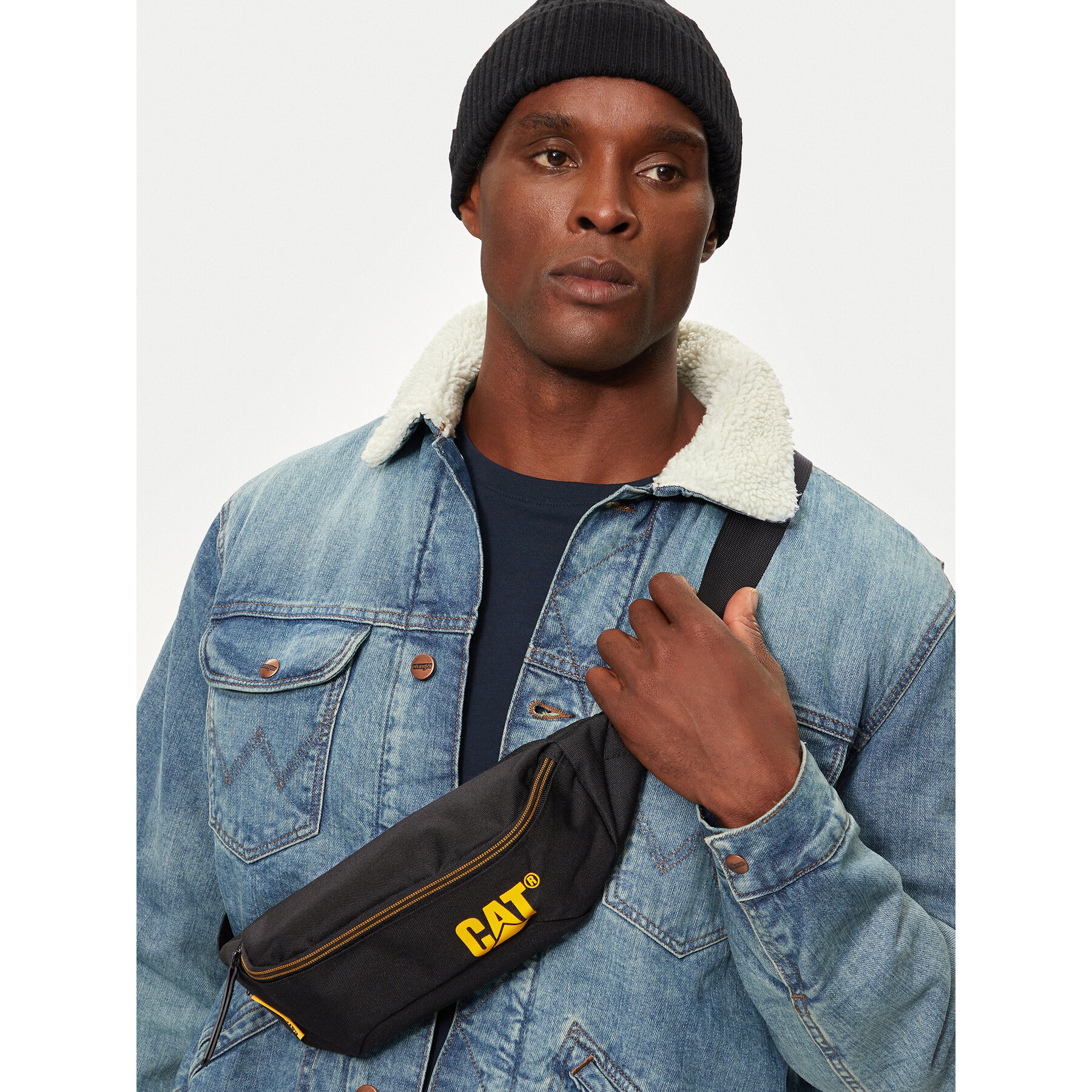 Τσαντάκι Μέσης﻿ CAT Footwear The Project 83615-01 Μαύρο