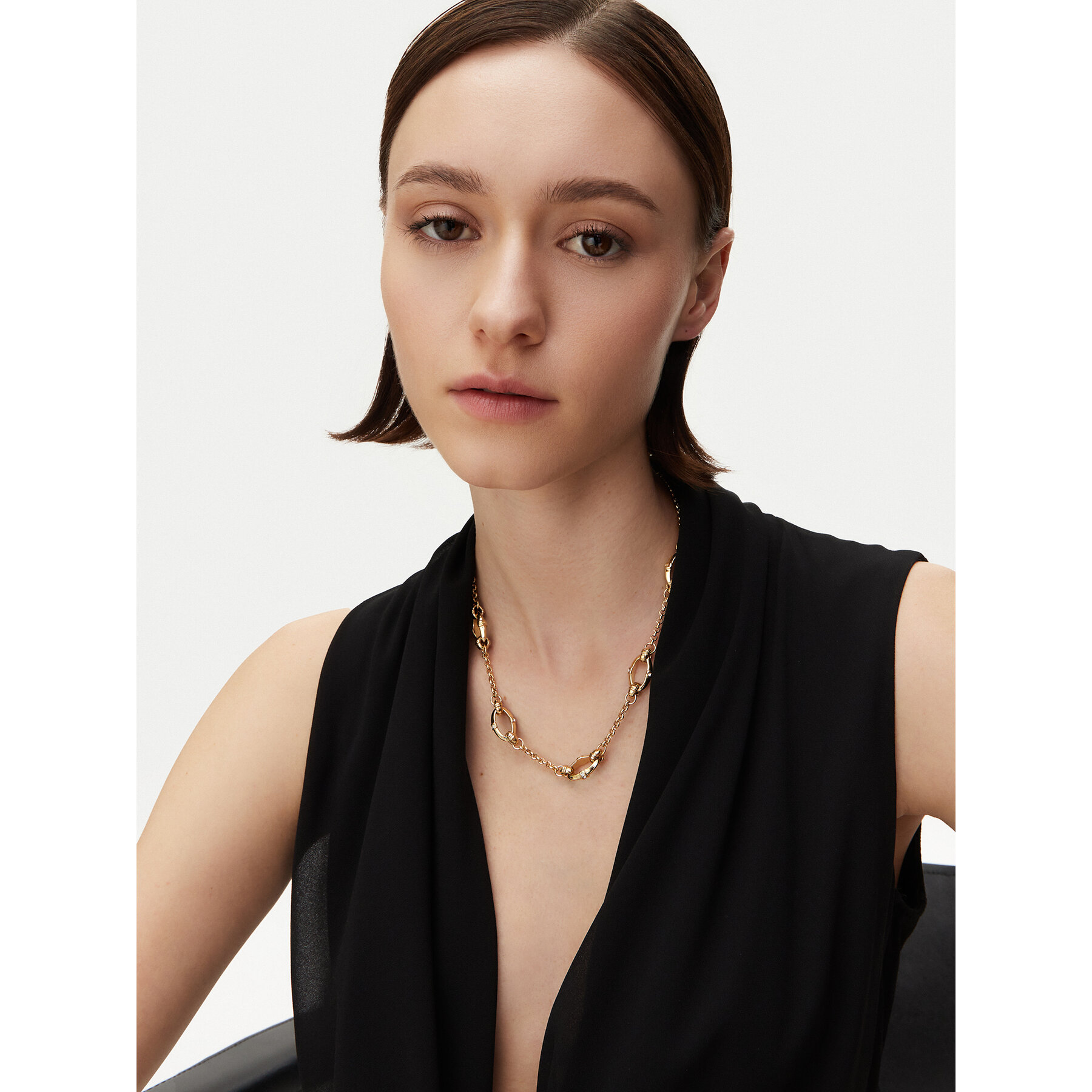  Nyaklánc Guess JUBN05 167JW Arany akciós termékkép 1