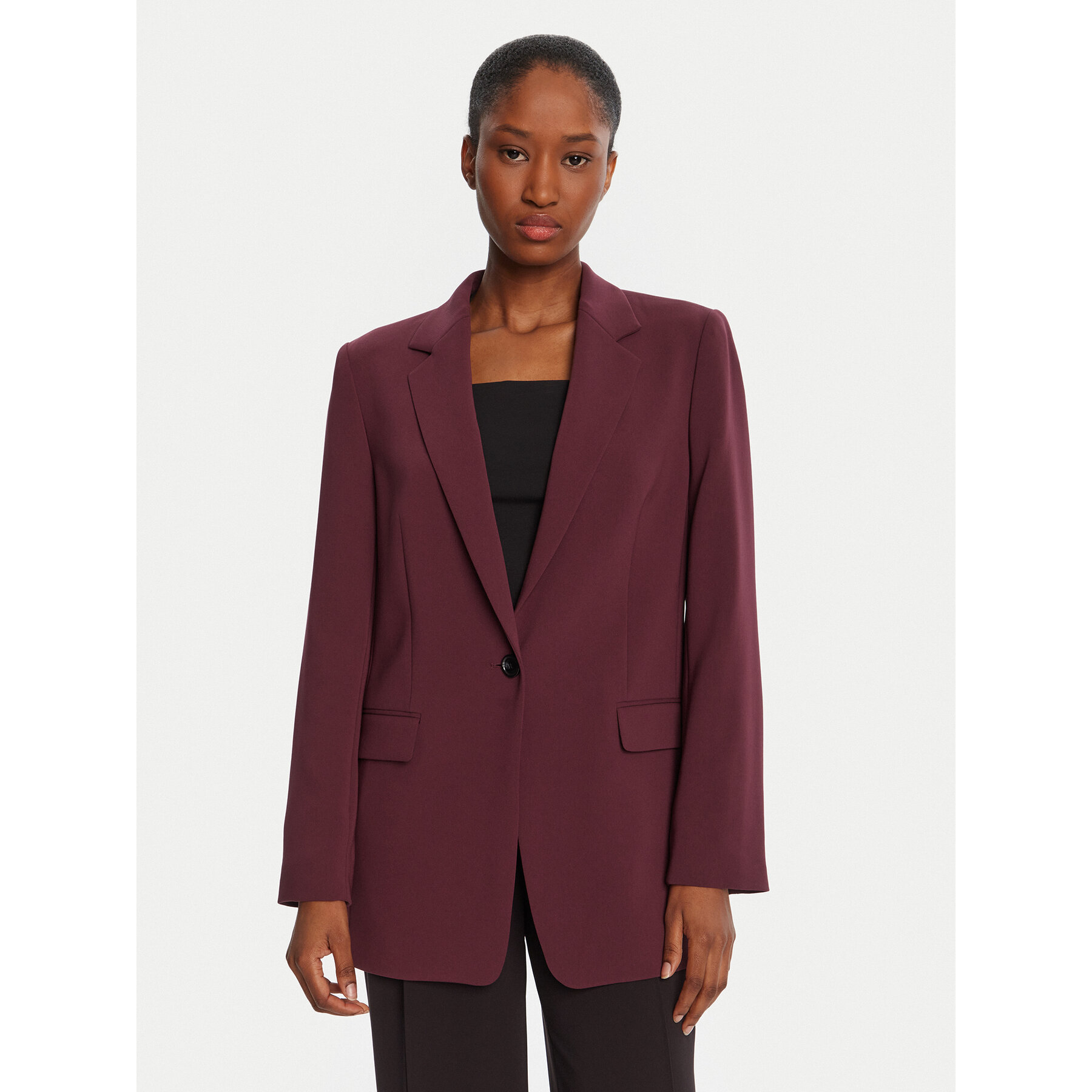 BOSS Sakko Jocaluah 50490053 Dunkelrot Regular Fit