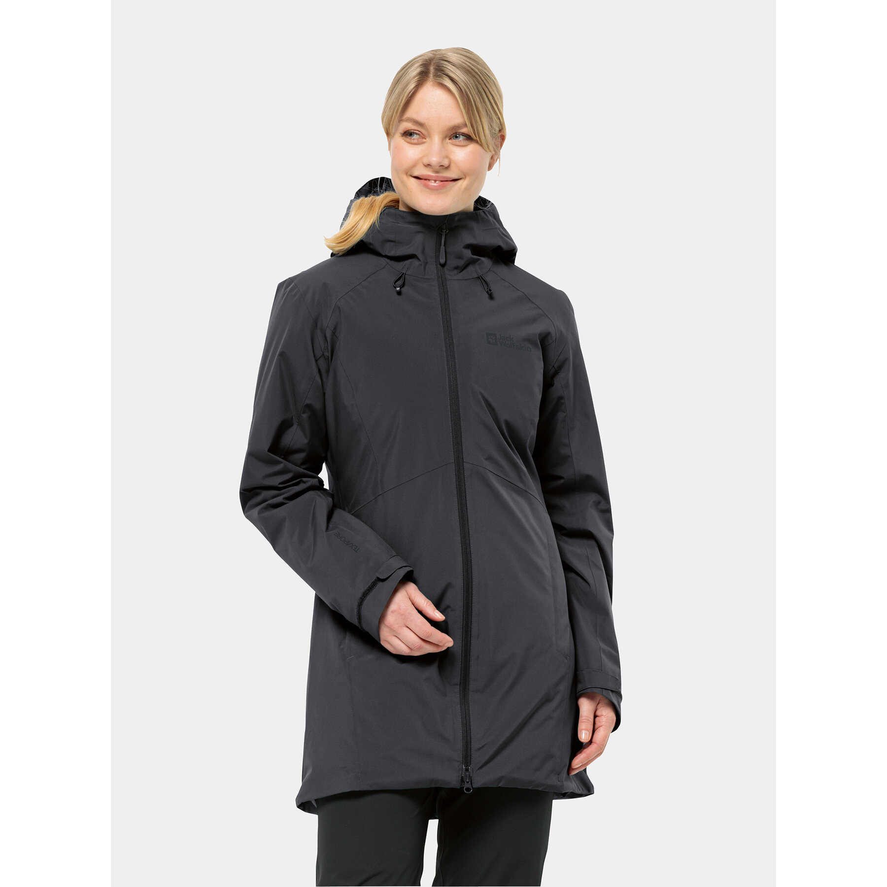 Jack Wolfskin Winterjacke Heidelstein Ins Jkt 1115681 Schwarz Regular Fit