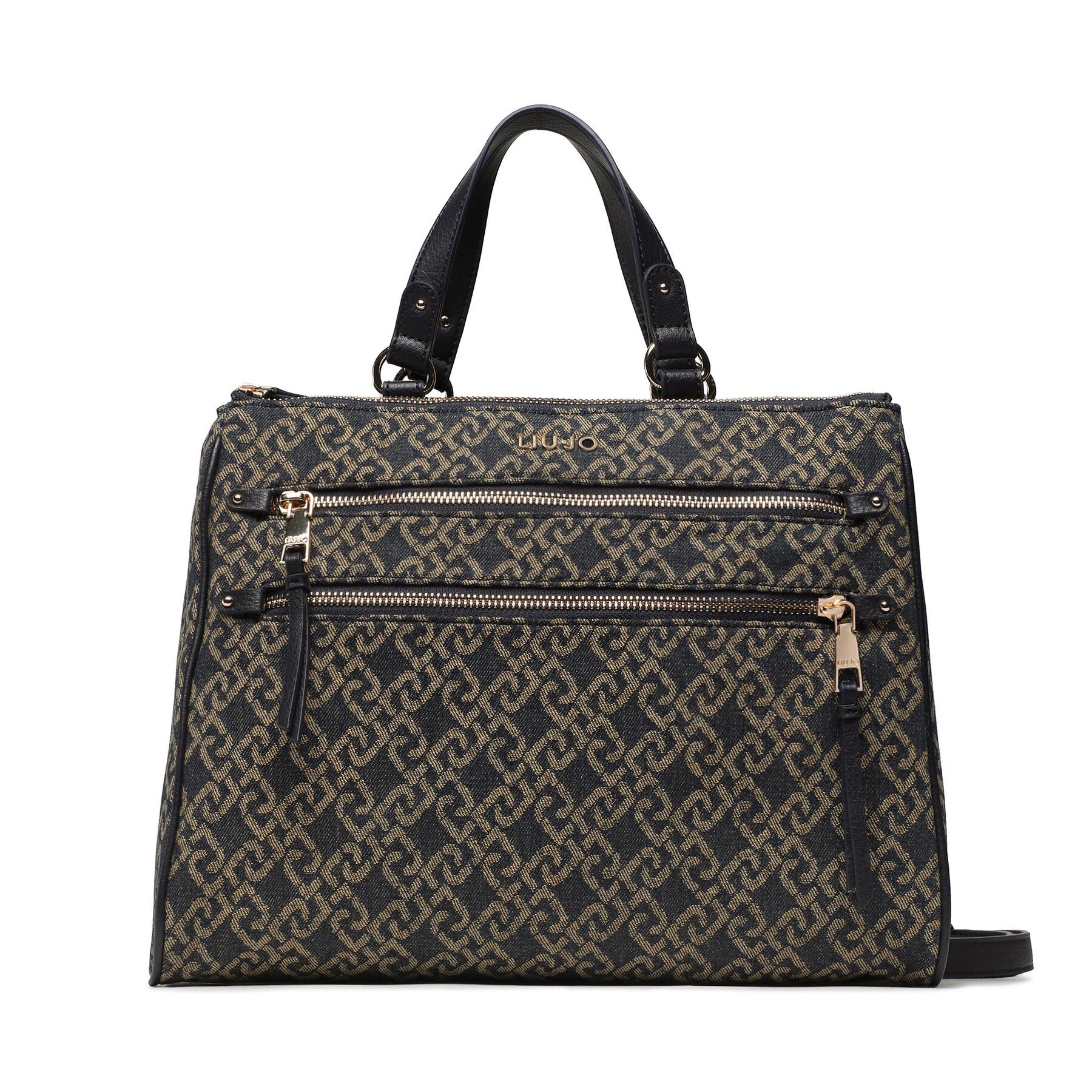 Ročna torba Liu Jo L Satchel AA3149 T9779 Blue Denim 00770