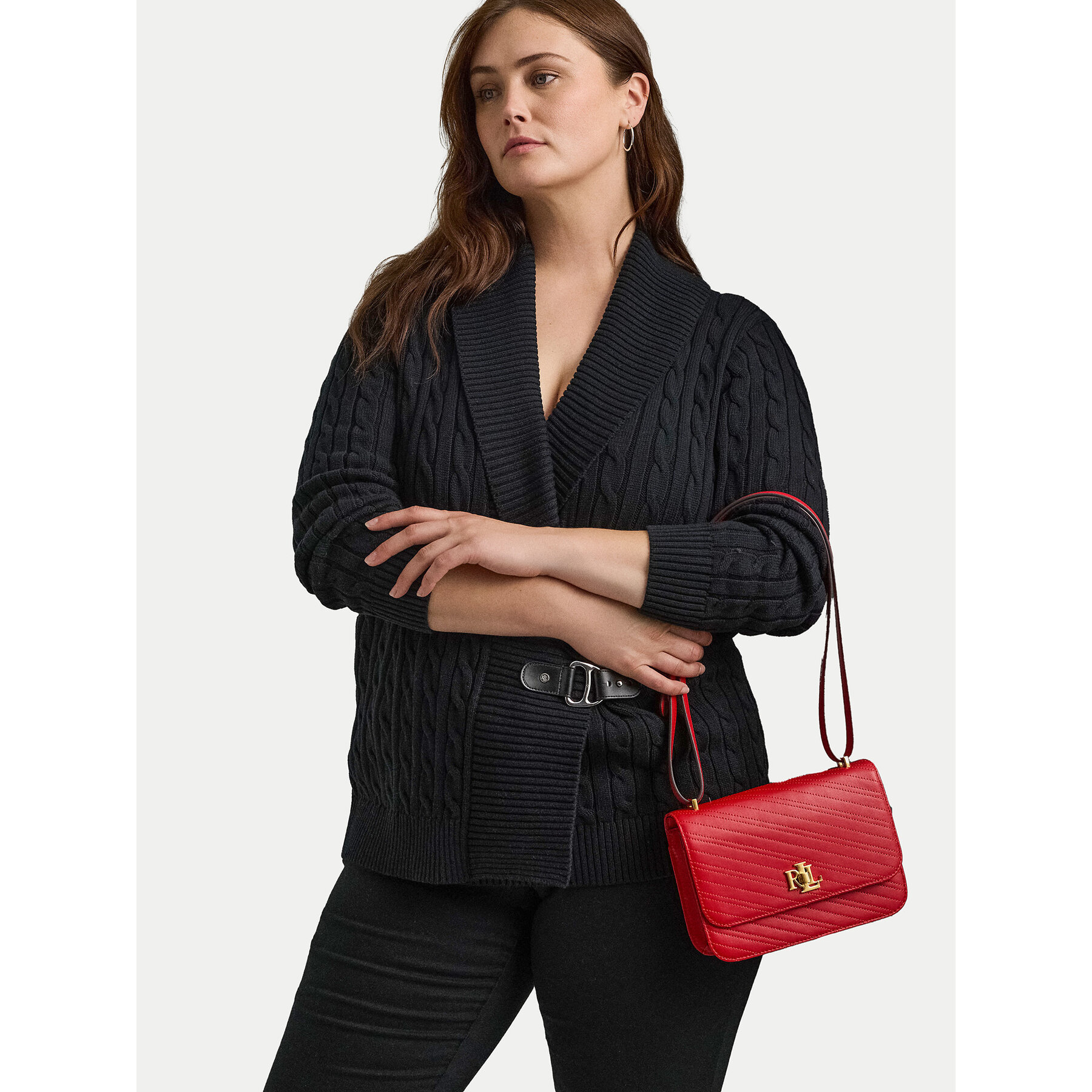 Дамска чанта LAUREN RALPH LAUREN Sophee 431950822004 Червен