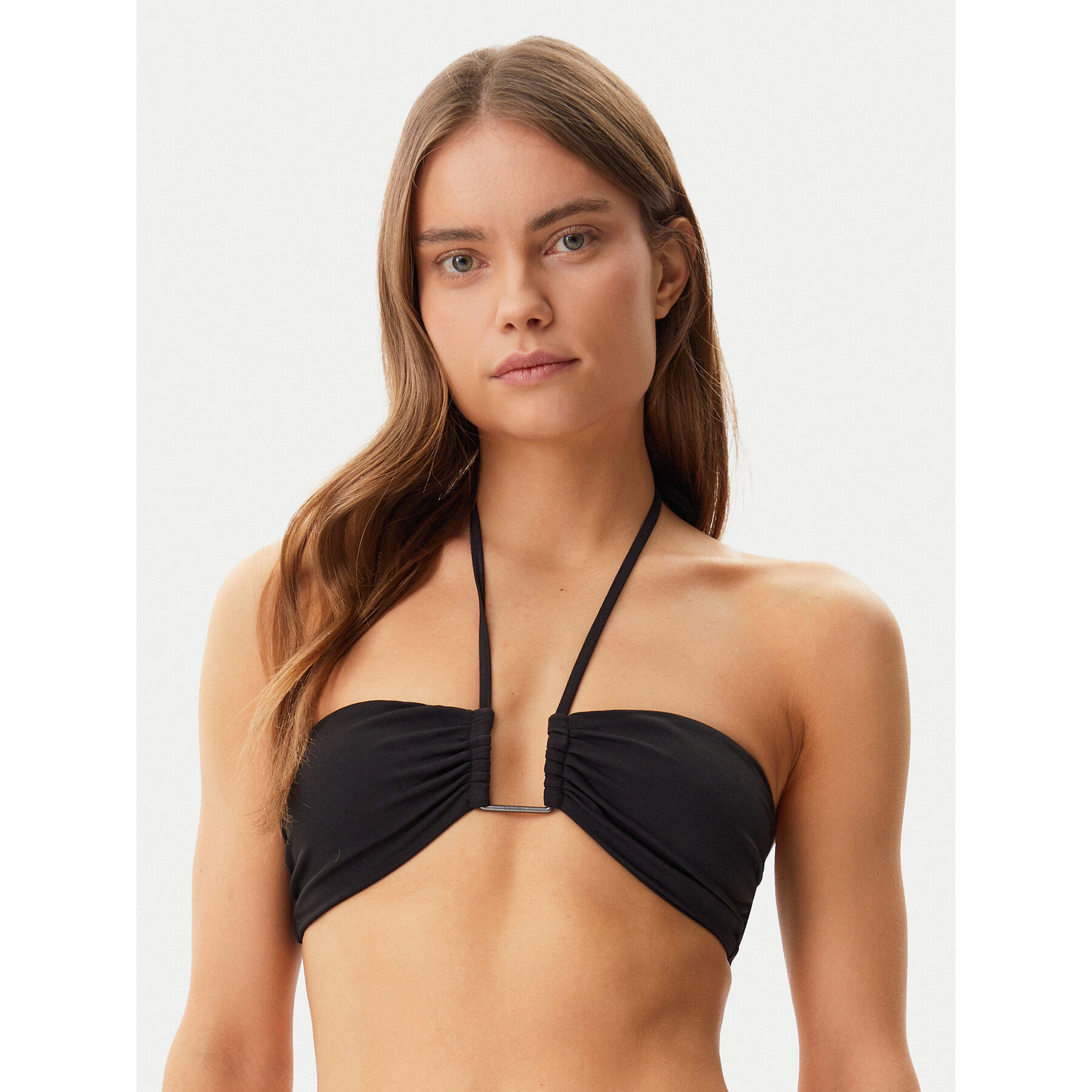 Calvin Klein Swimwear Bikini-Oberteil KW0KW02809 Schwarz