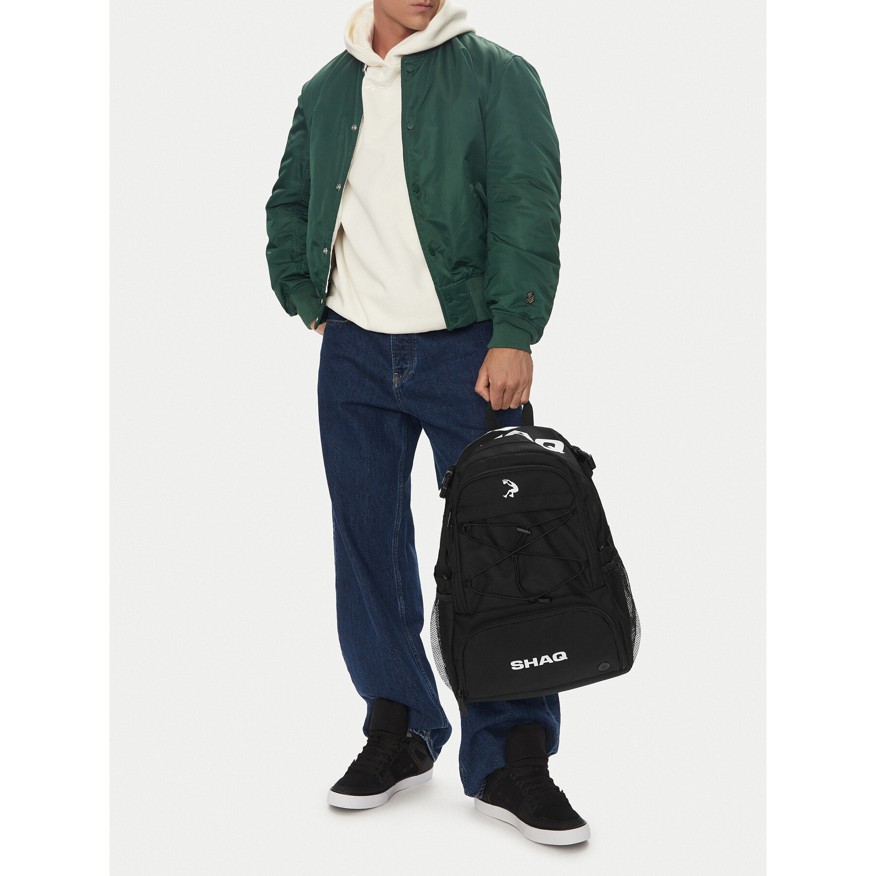 Ruksak SHAQ CWBEO-SHAQ-P-004-07 Crna