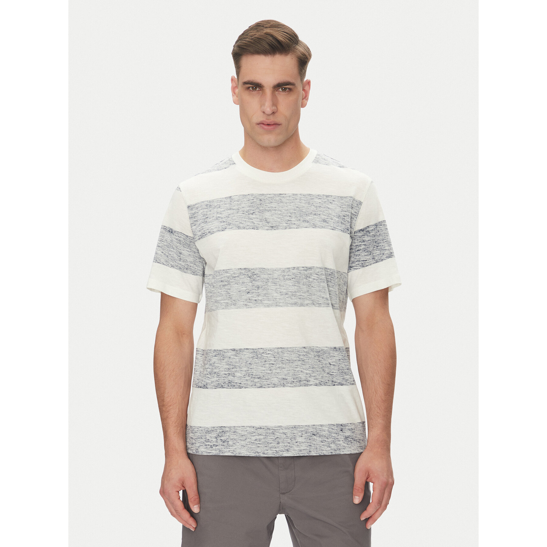 Jack & Jones T-Shirt Birk 12268437 Blau Standard Fit