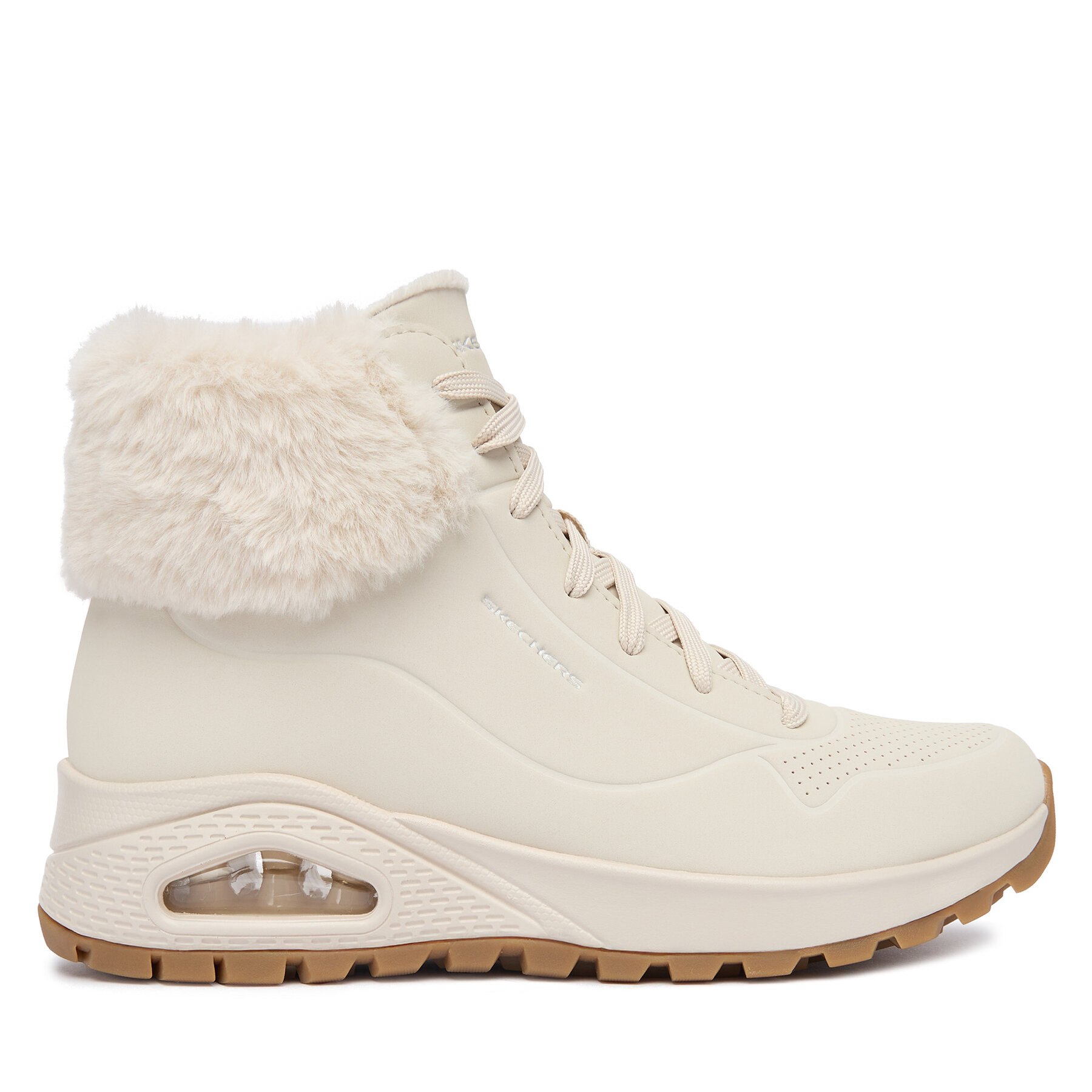 Ghete Skechers Uno Rugged 167274/OFWT Écru