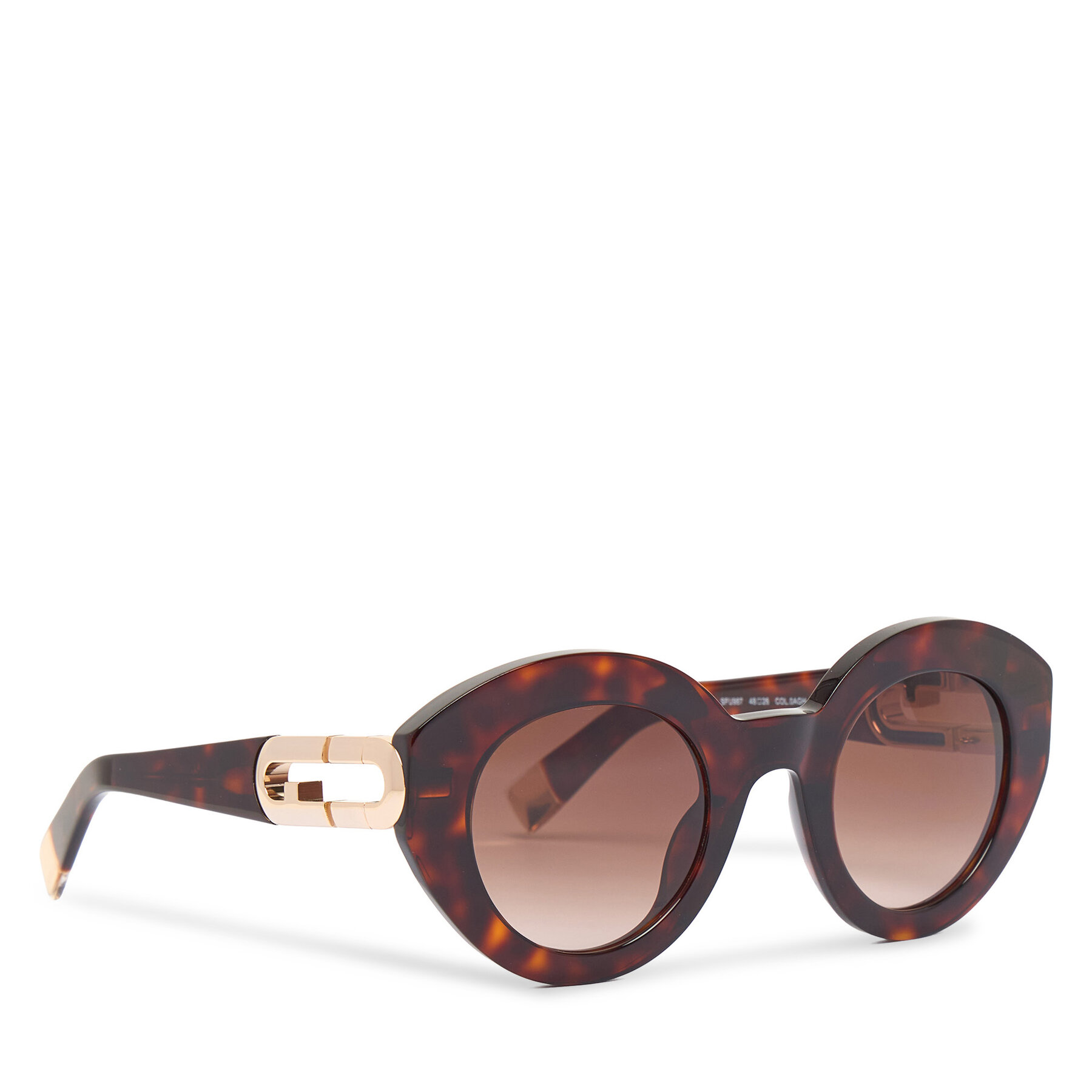 Occhiali da sole Furla WD00157 A.0116 Marrone
