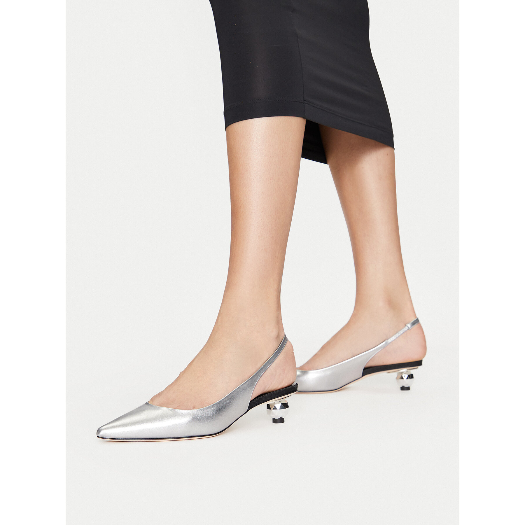 Γοβάκια Weekend Max Mara Gallico 2515521034600 Ασημί