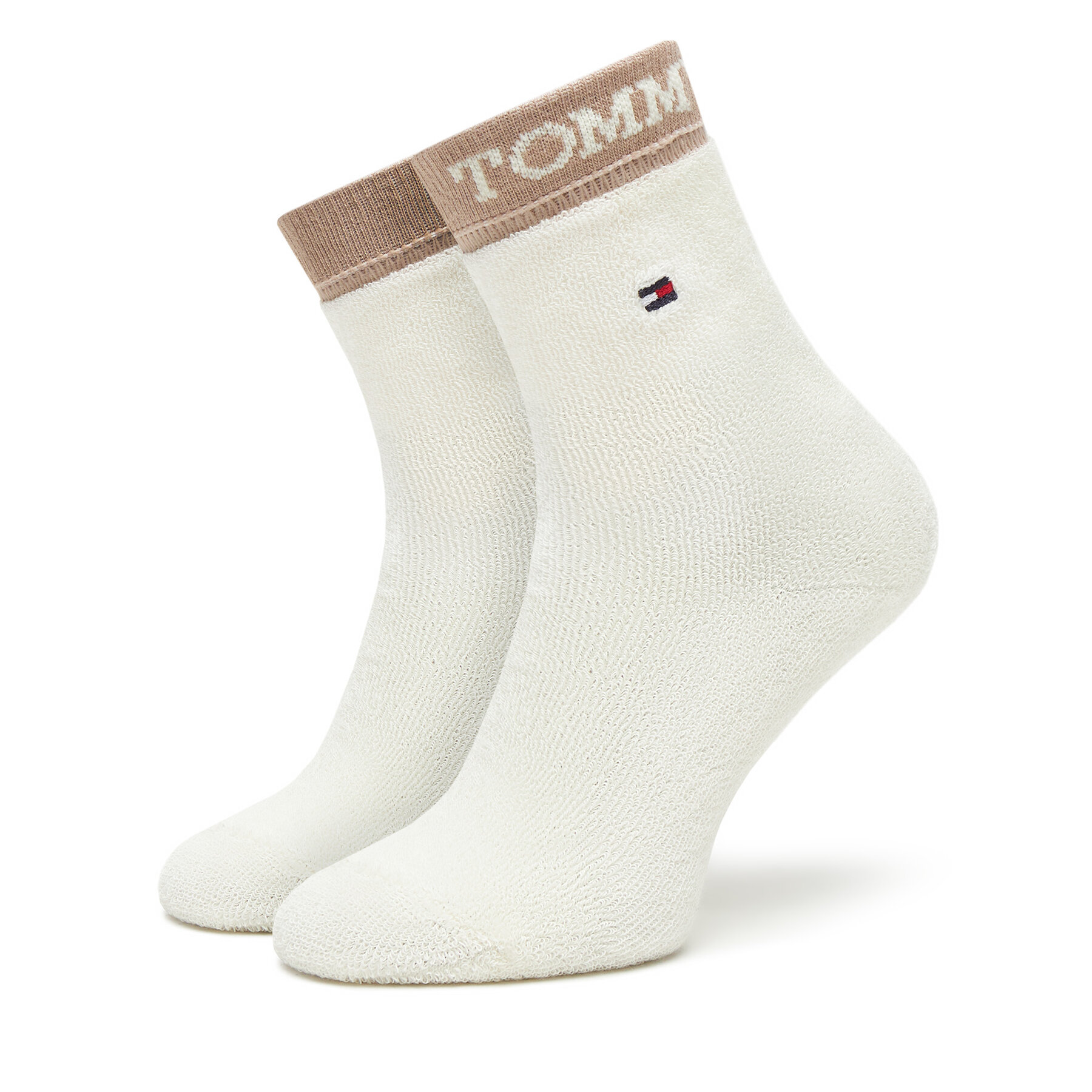 Κάλτσες μακριές Tommy Hilfiger 701236328 Εκρού