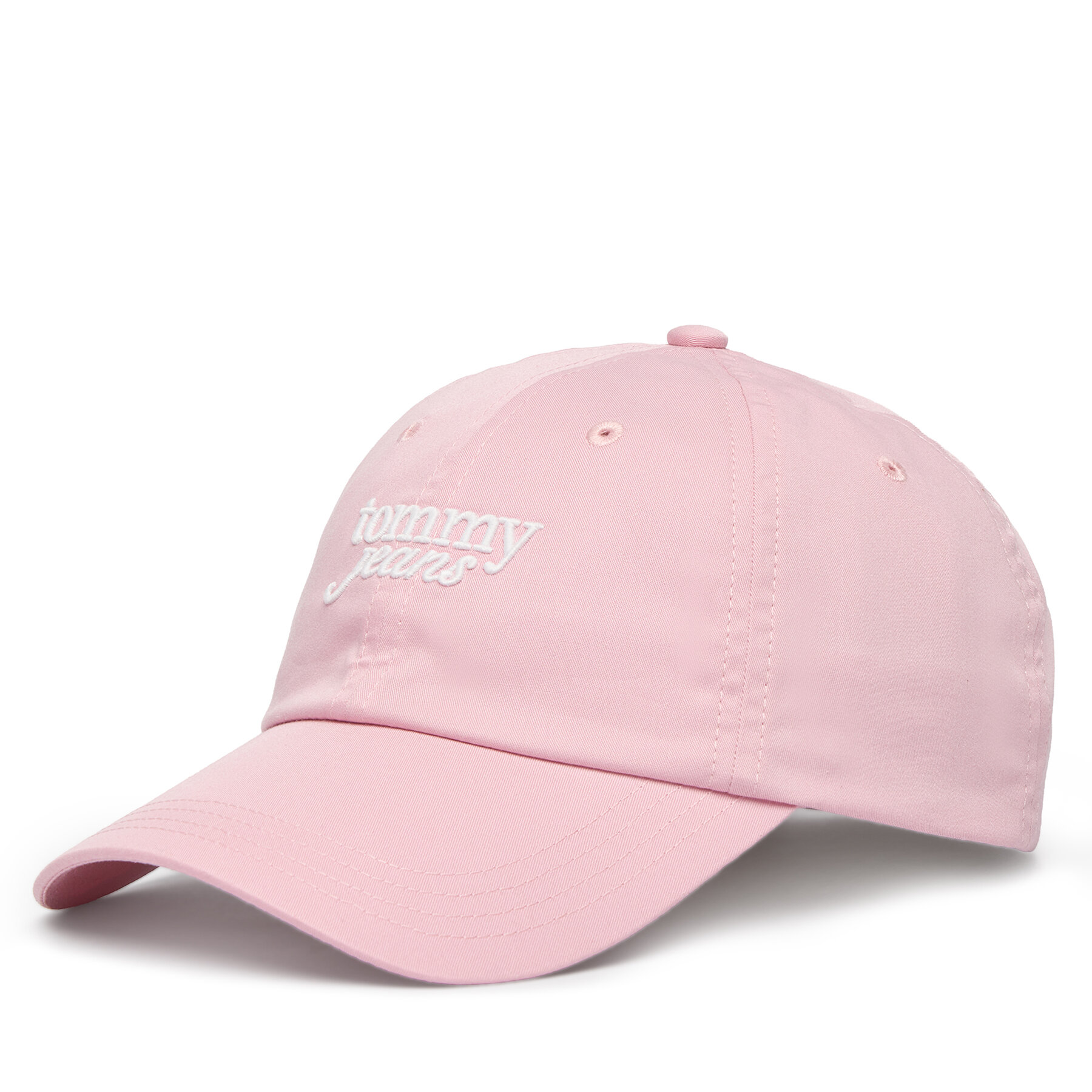 Šiltovka Tommy Jeans Scri AW0AW18358 Ružová