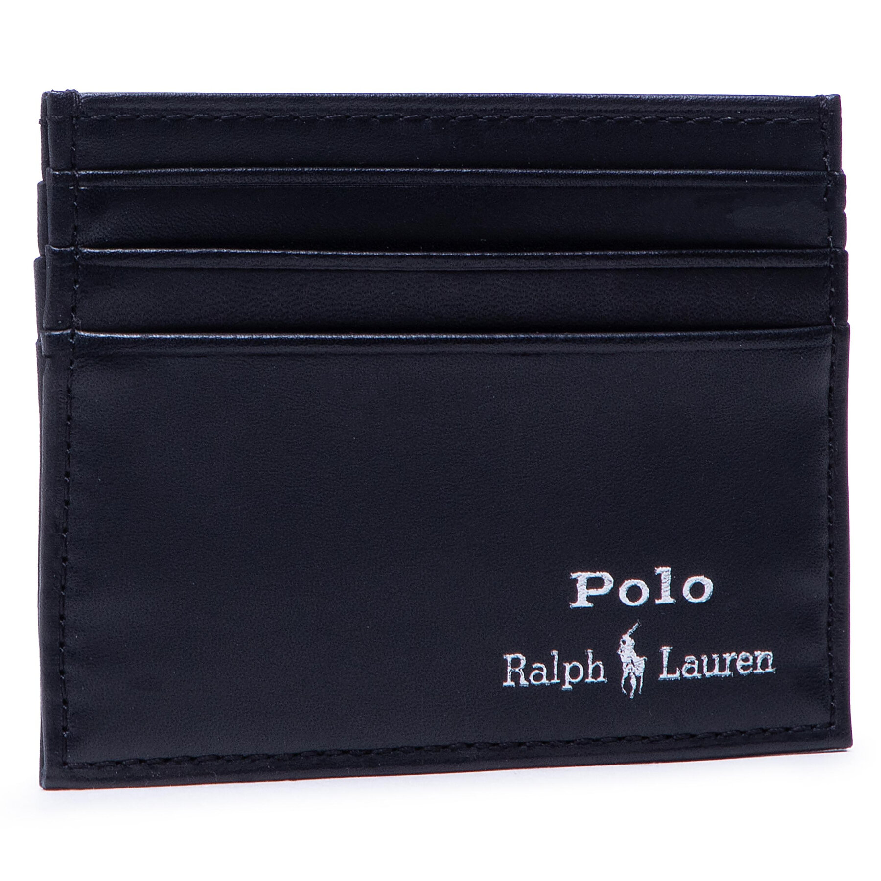 Estuche para tarjetas de crédito Polo Ralph Lauren Mpolo Co D2 405803867002 Negro