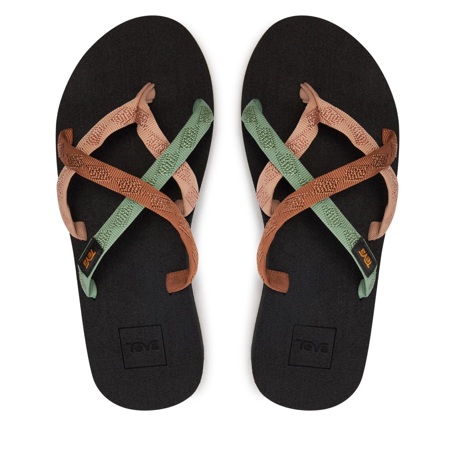 Donna Infradito Teva, Taglia 39, Multicolore, Olowahu 6840, taglia : 39