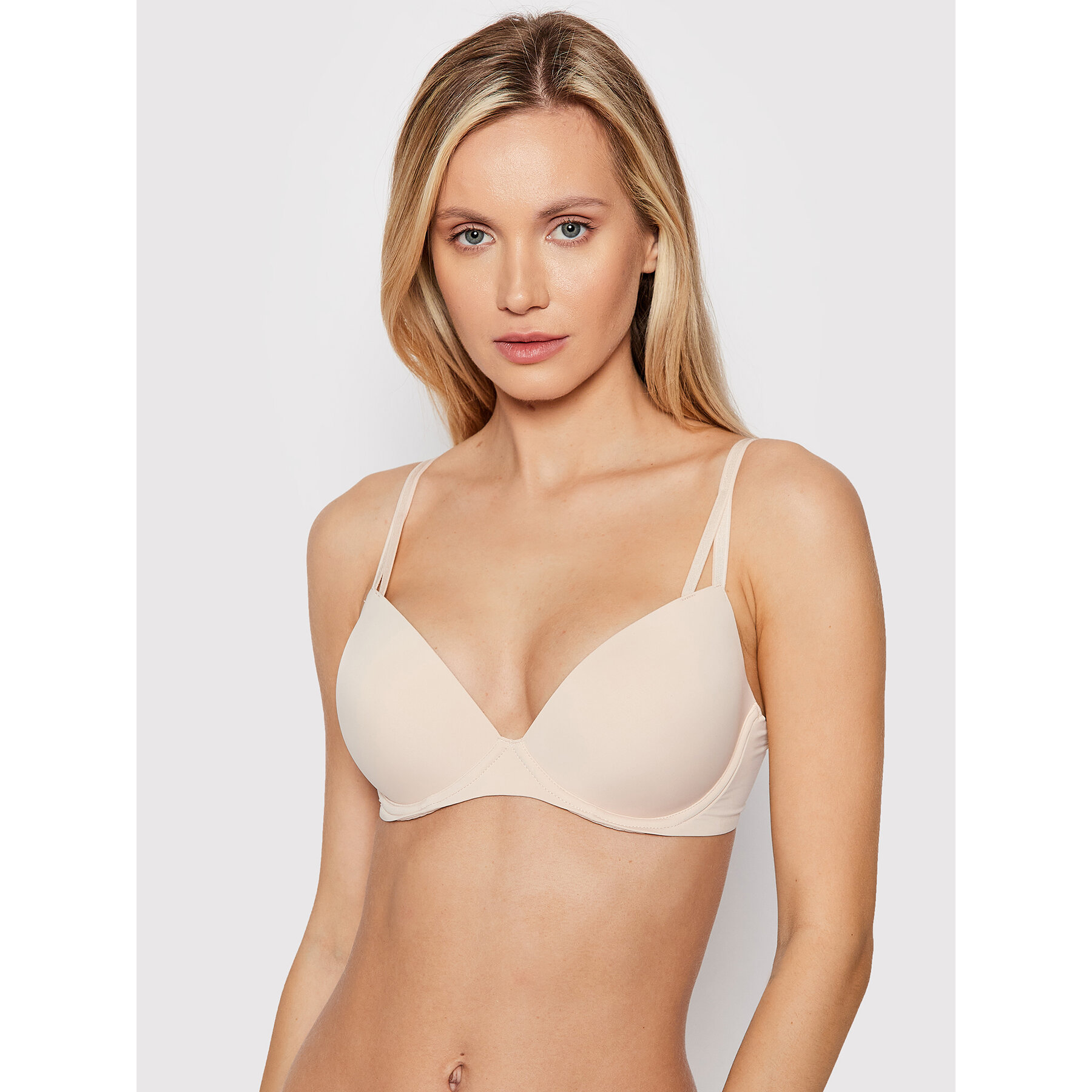 Calvin Klein Underwear Reggiseno Push-up 000QF6016E Écru