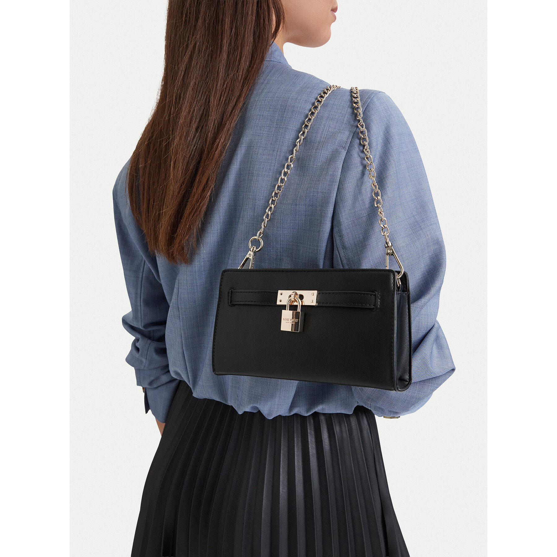 Torbica Nine West CEO-GOLDEN MUSE-LA374-6033 Crna